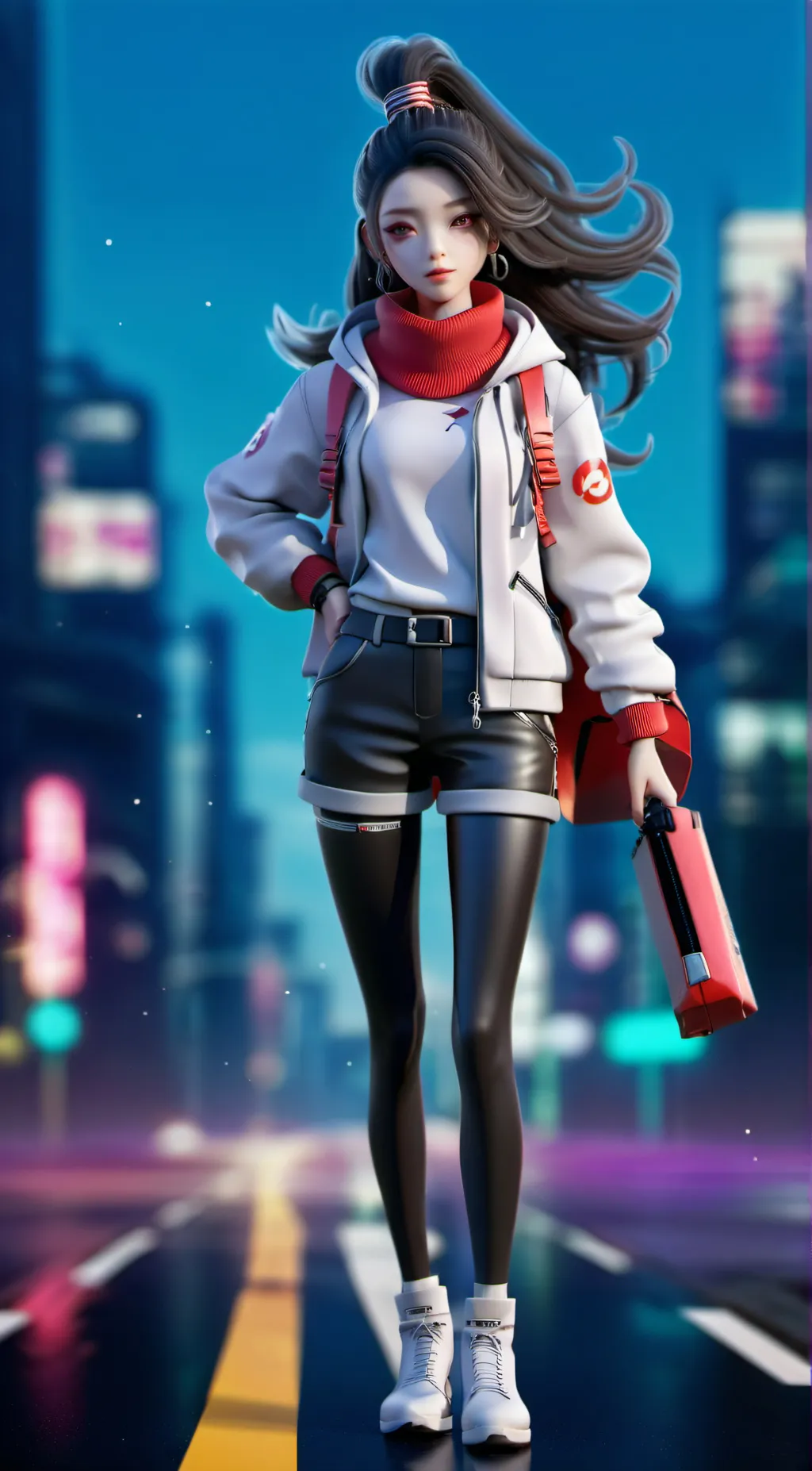 ai character: 2p world background