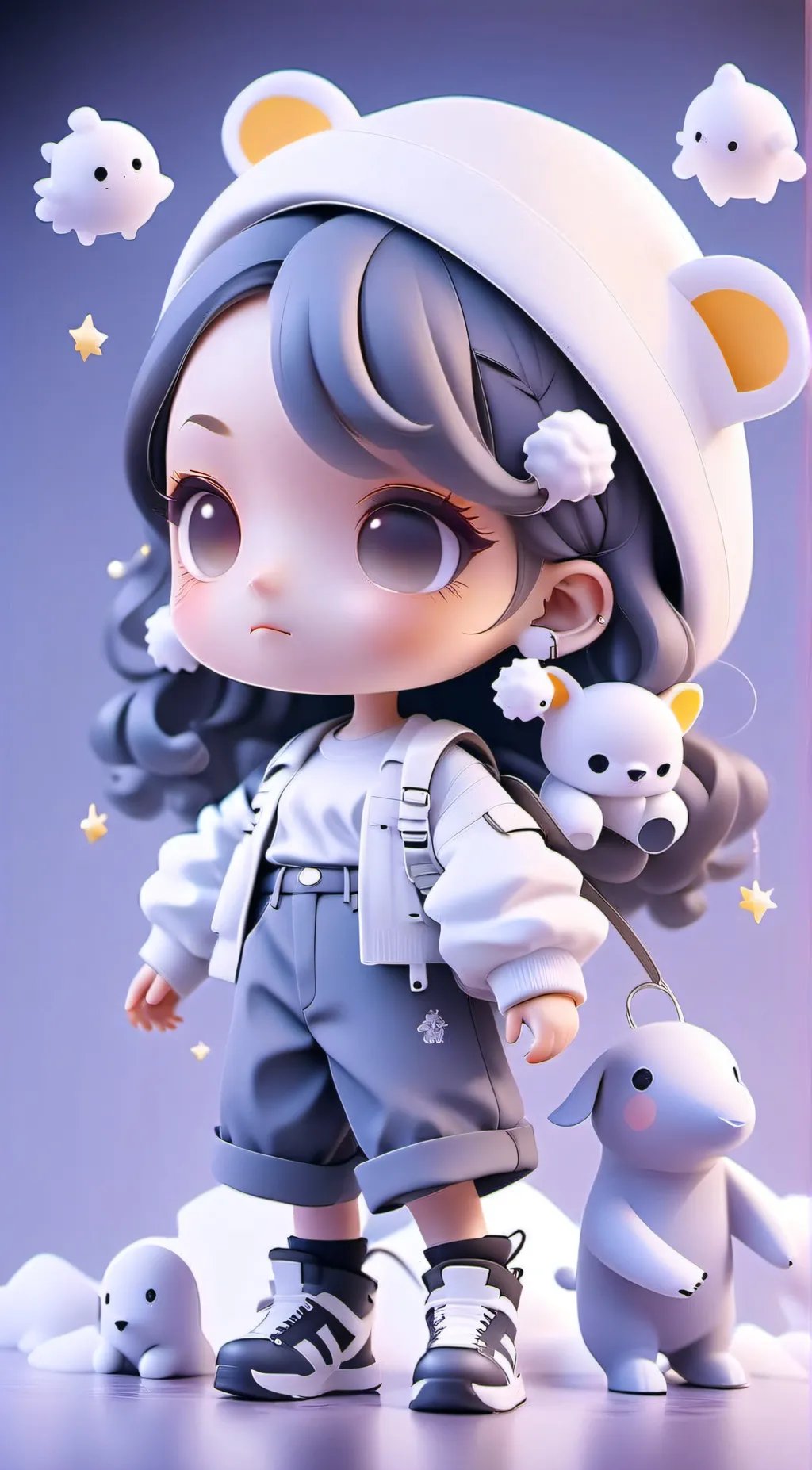 ai character: ella background