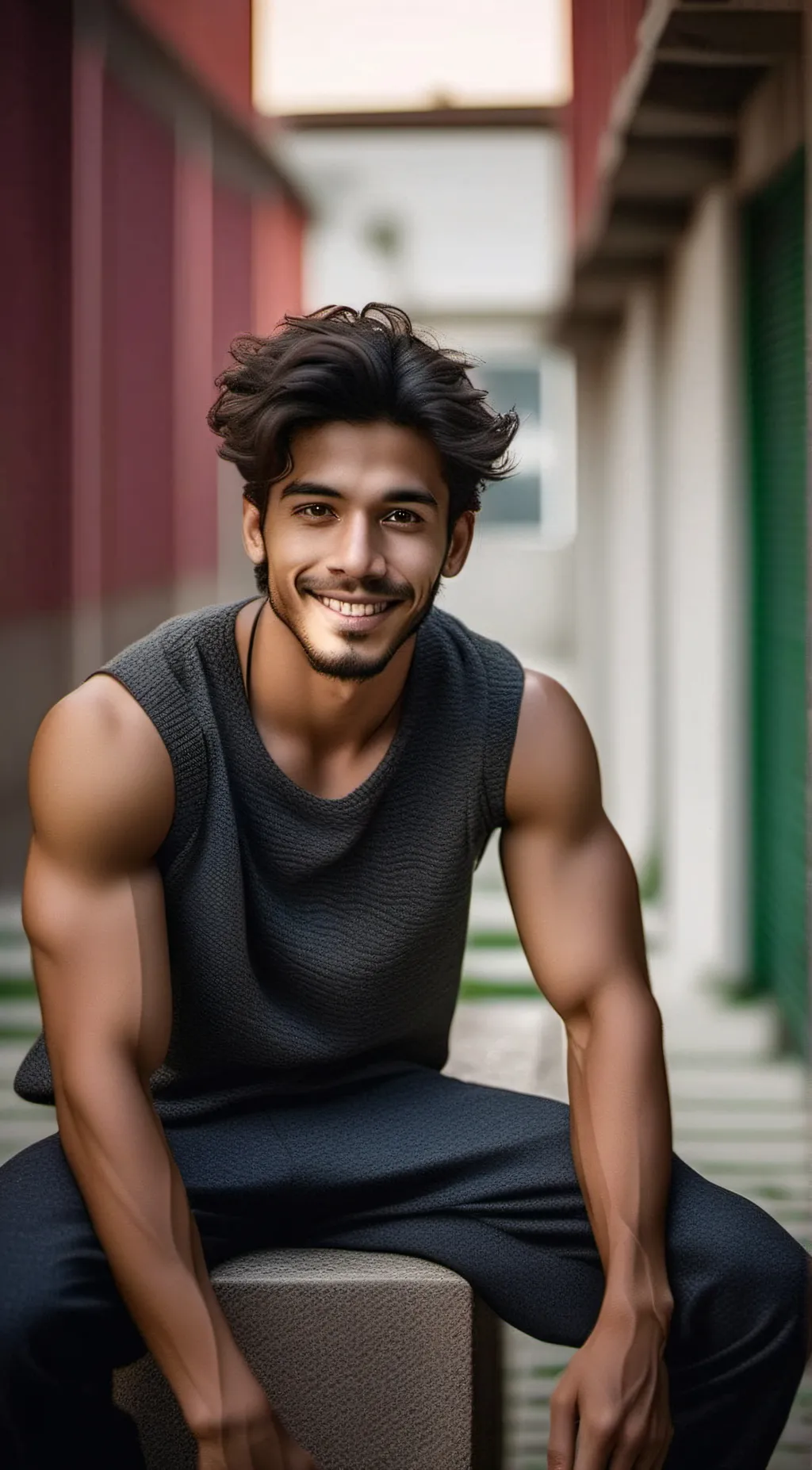 ai character: andrew background