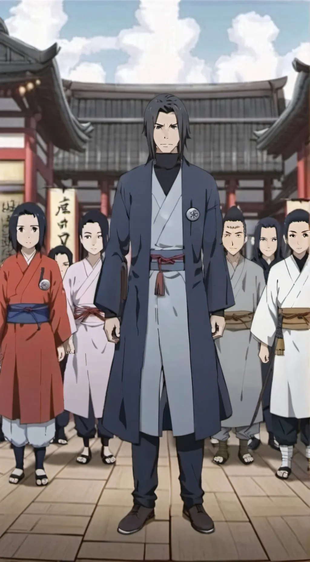 ai character: Uchiha background