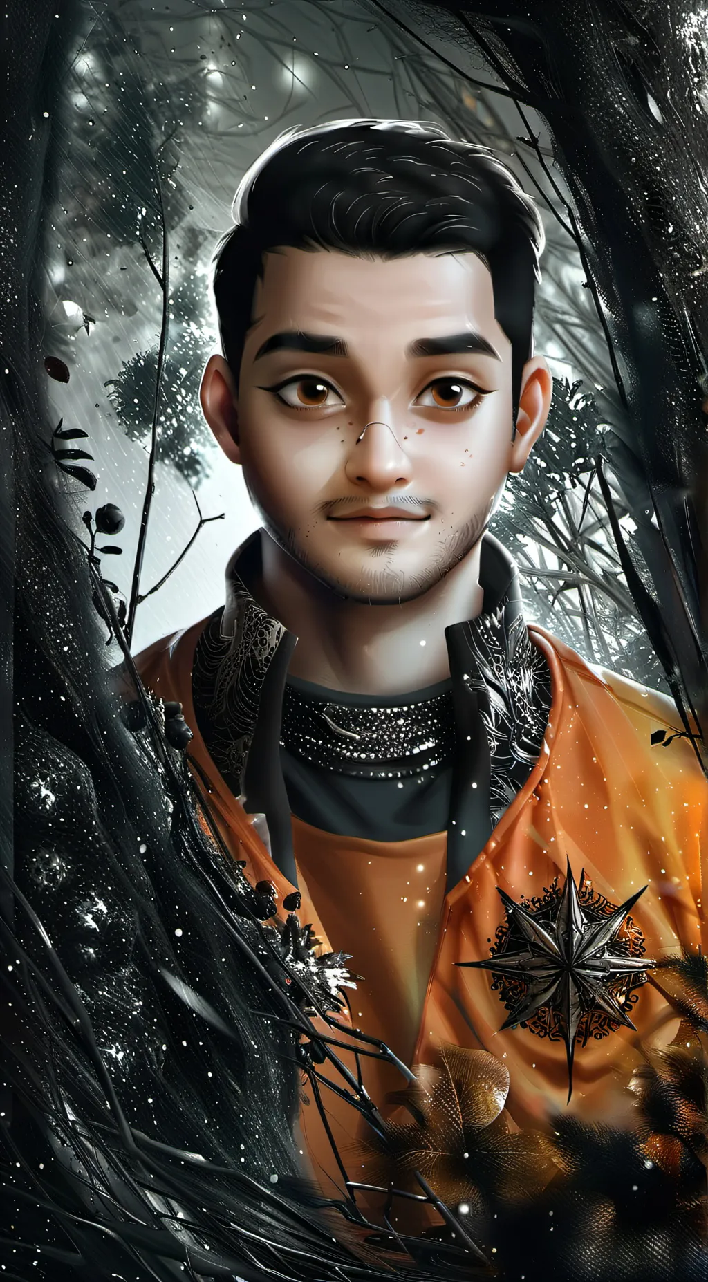 ai character: Hunter background