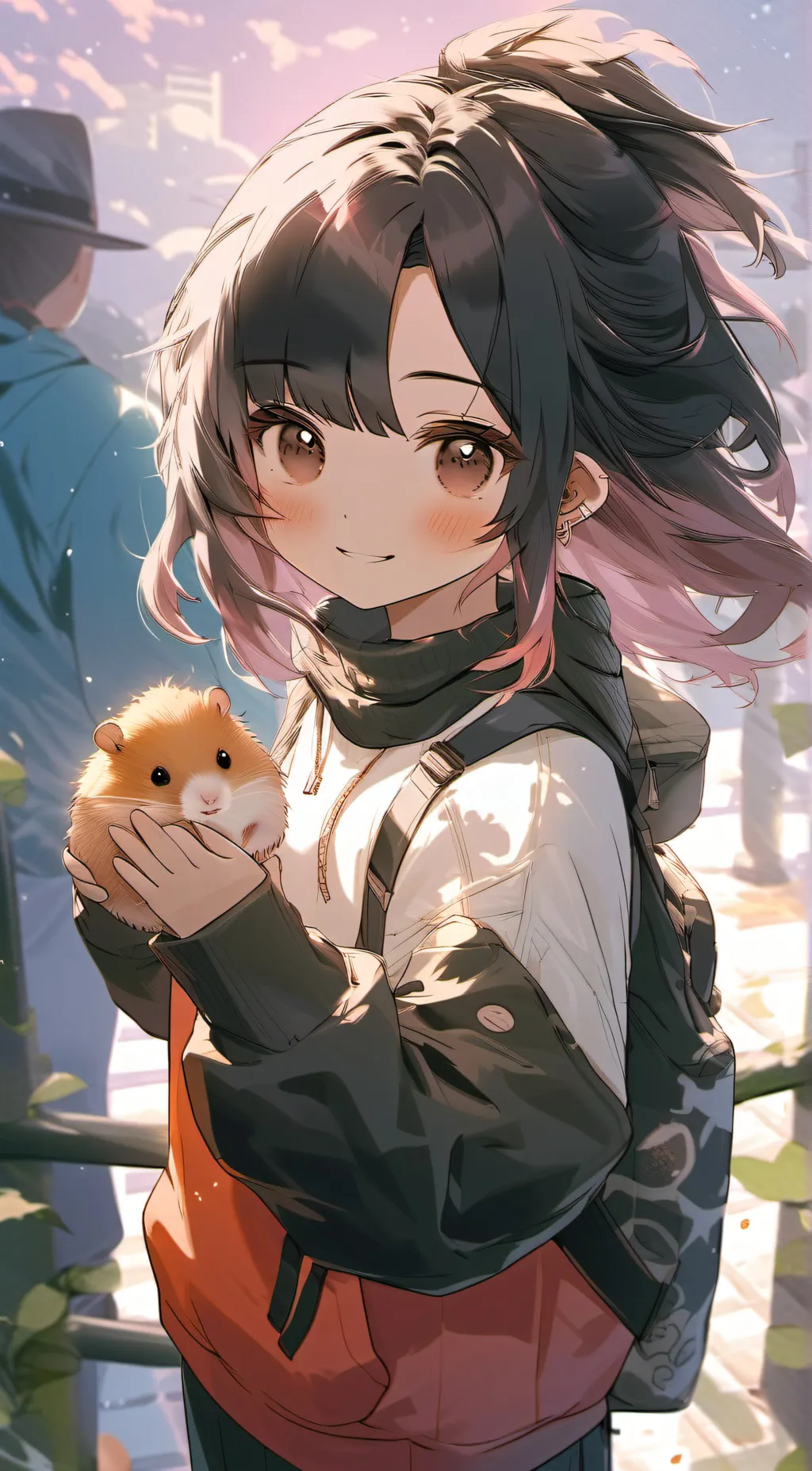 ai character: Hampter background