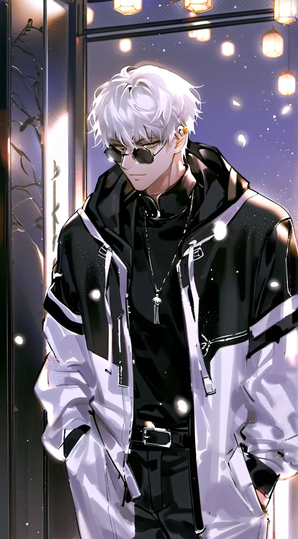 ai character: gojo & yuj background