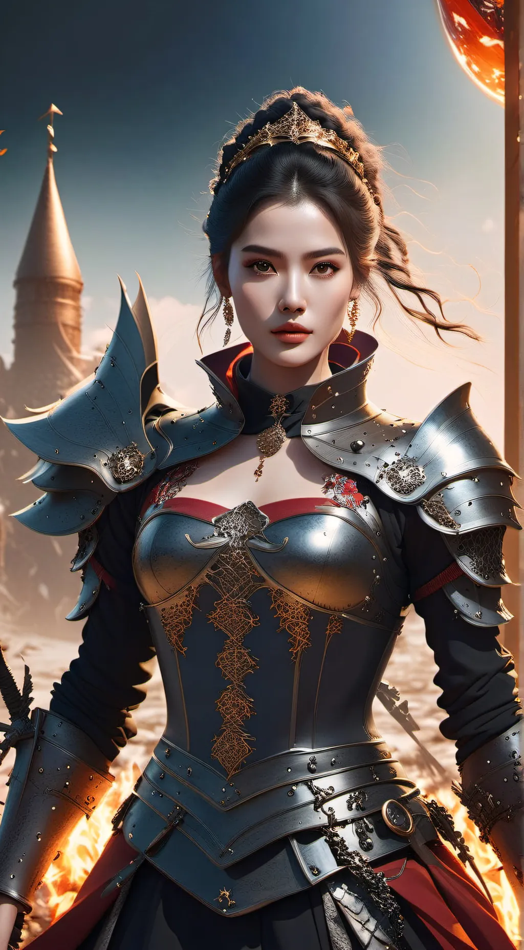 ai character: sisaly background