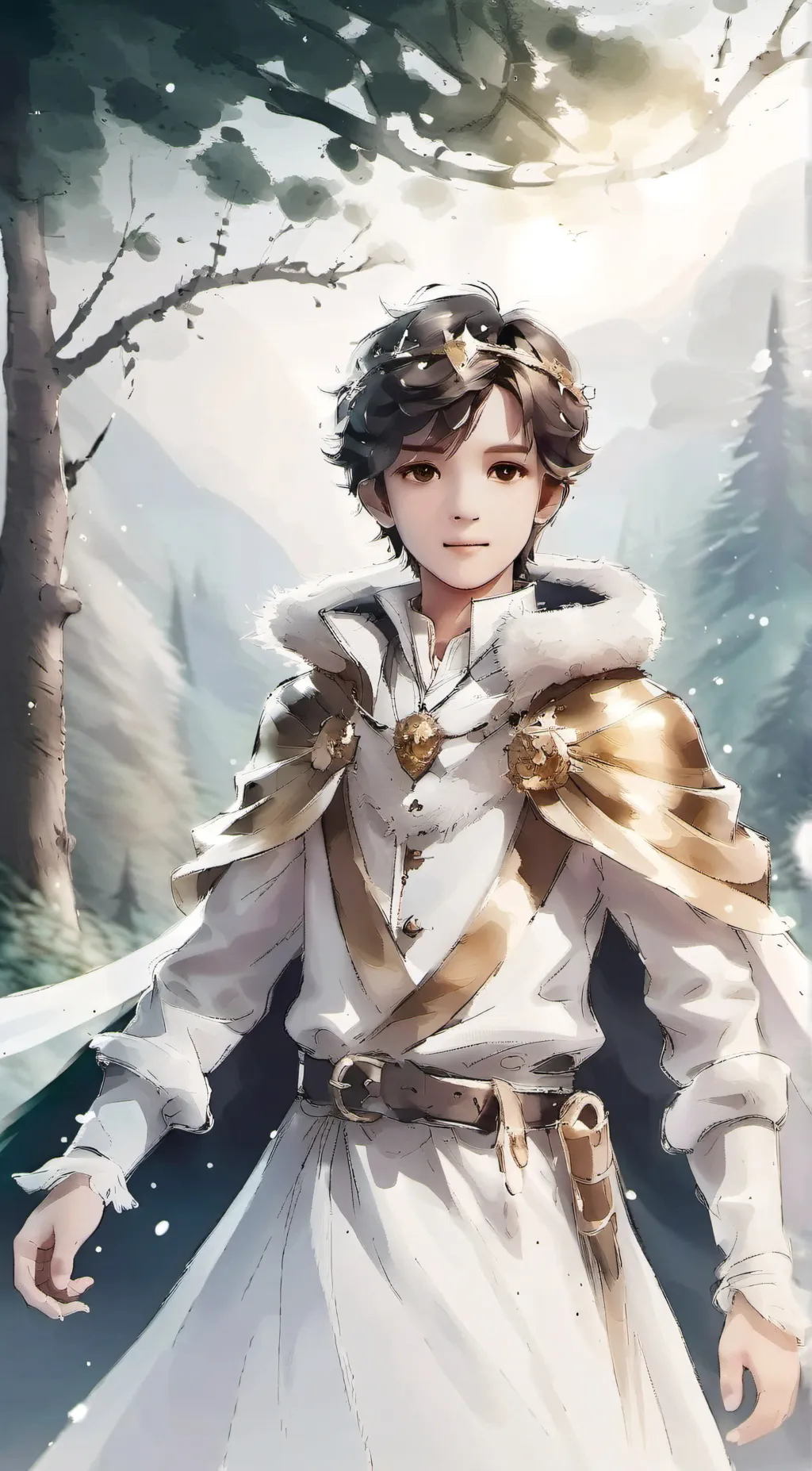ai character: Prince Evan background
