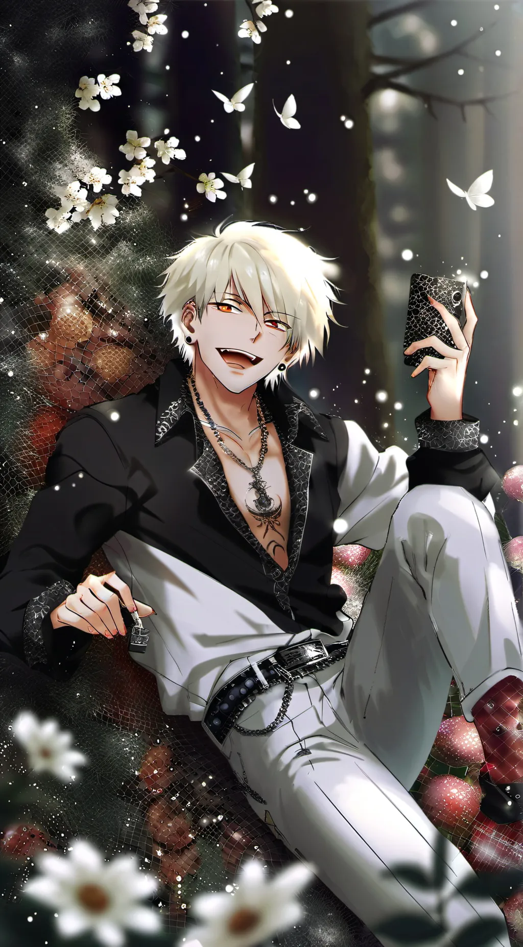 ai character: Bakugo  background