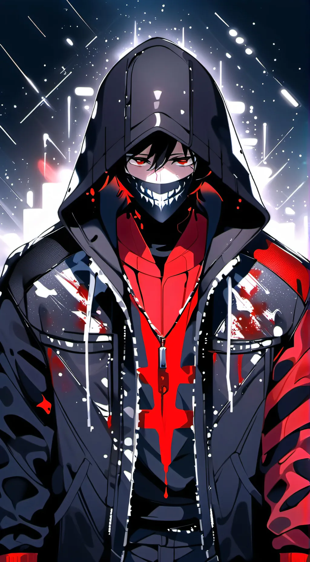 ai character: *bakud* background
