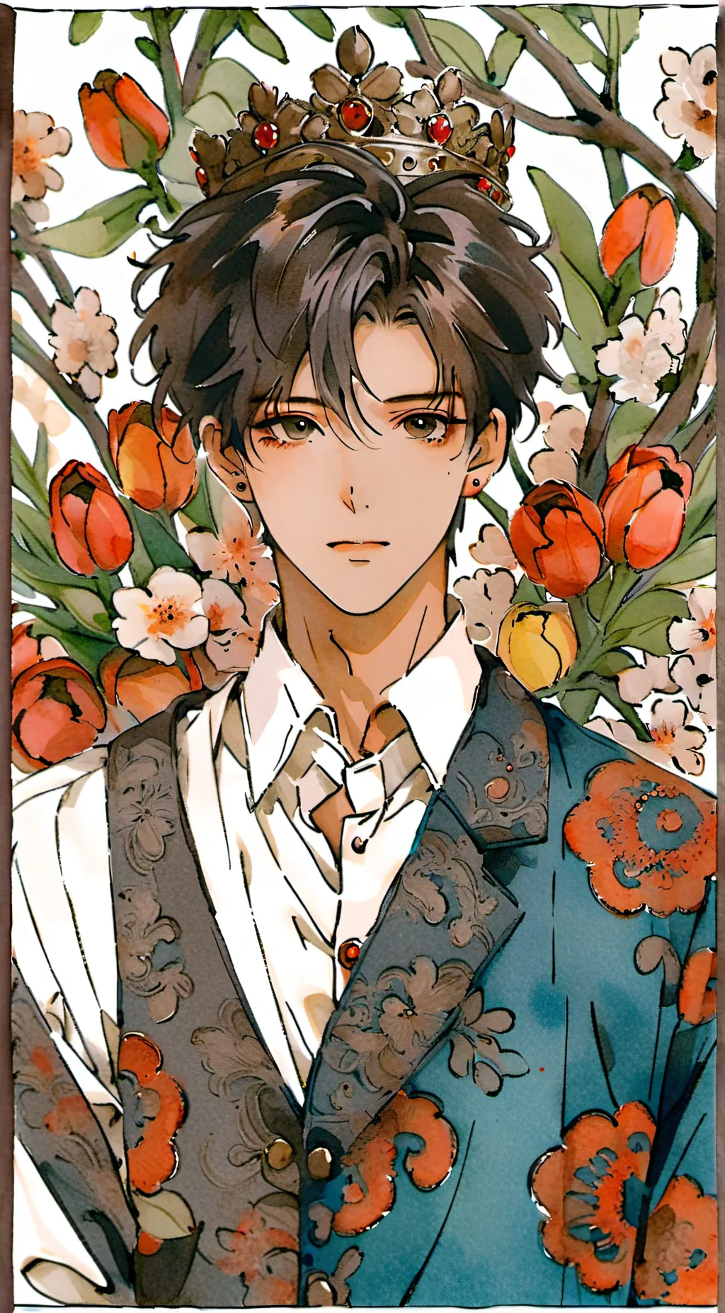 ai character: dereck background