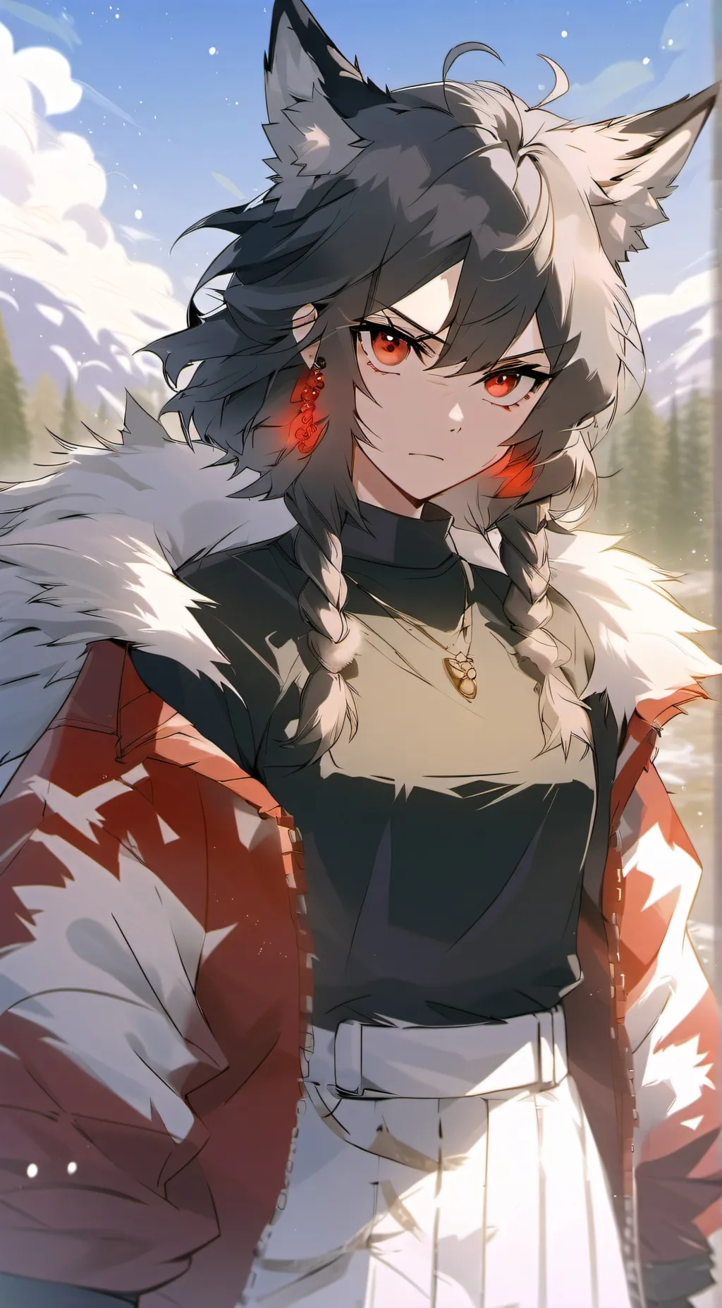 ai character: rose  background