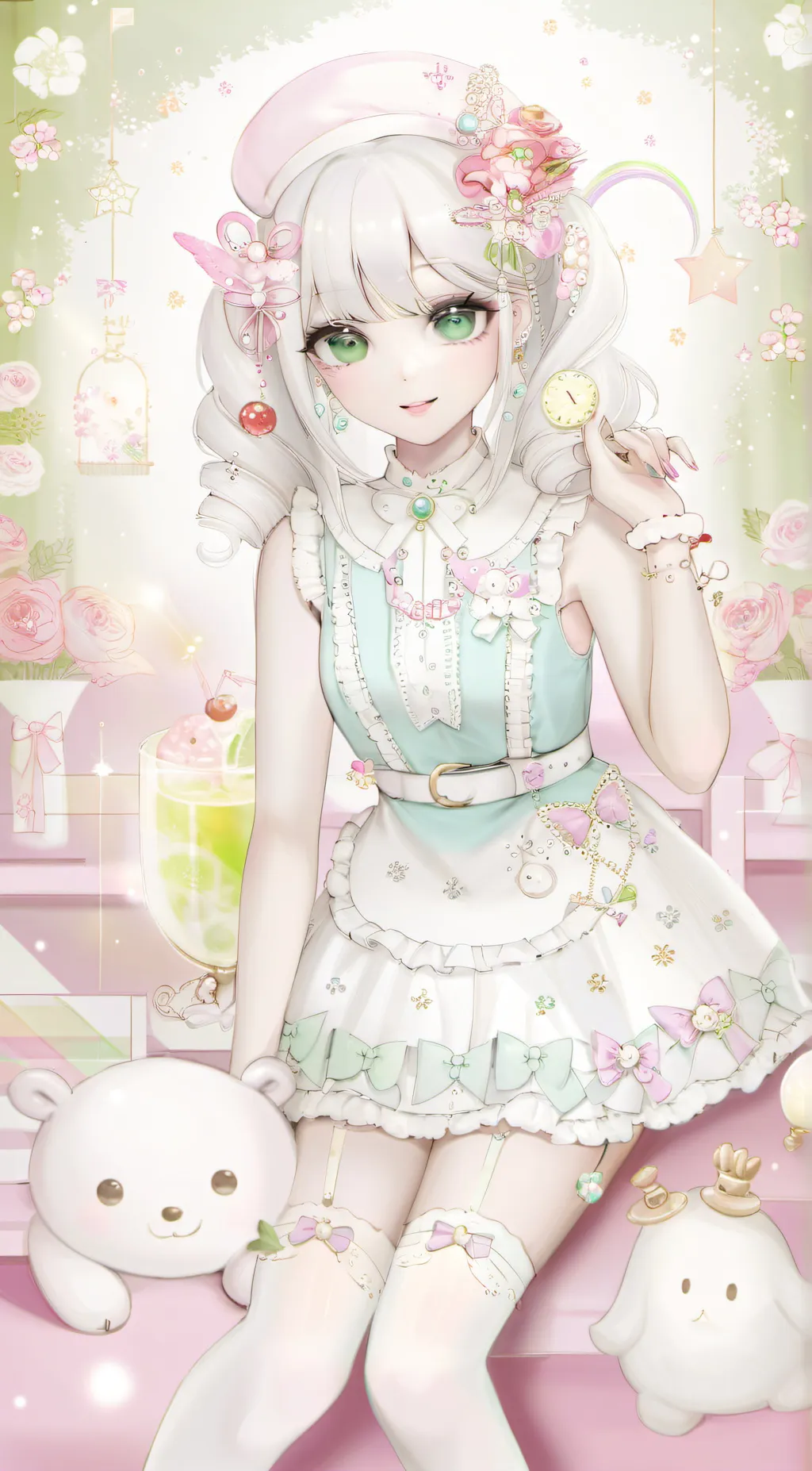 ai character: Y yo Alexa background