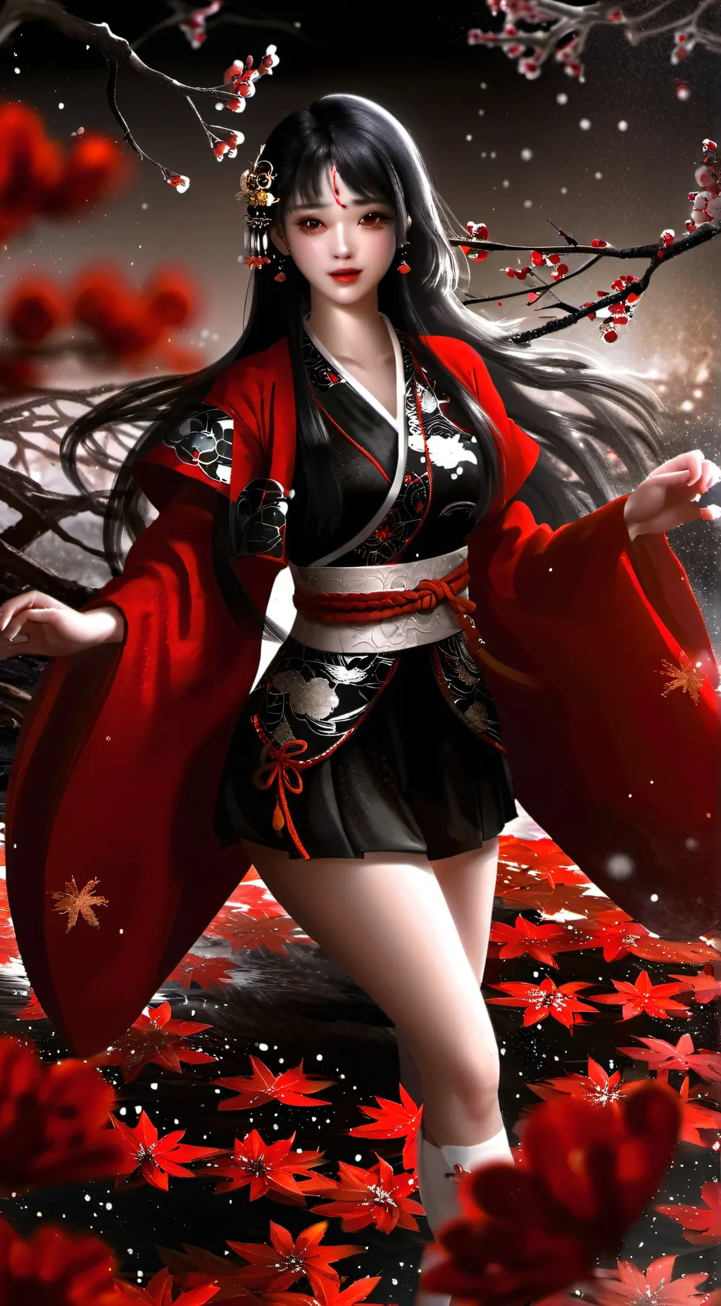 ai character: Muichiro tokito  background