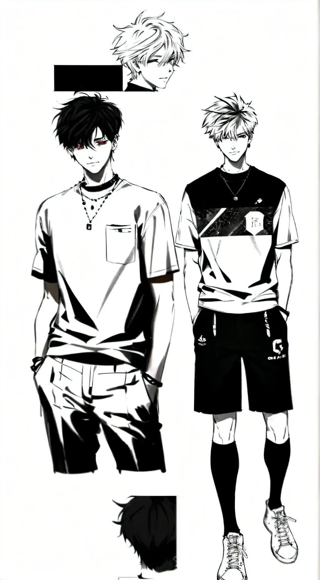 ai character: Gojo And Sukuna background