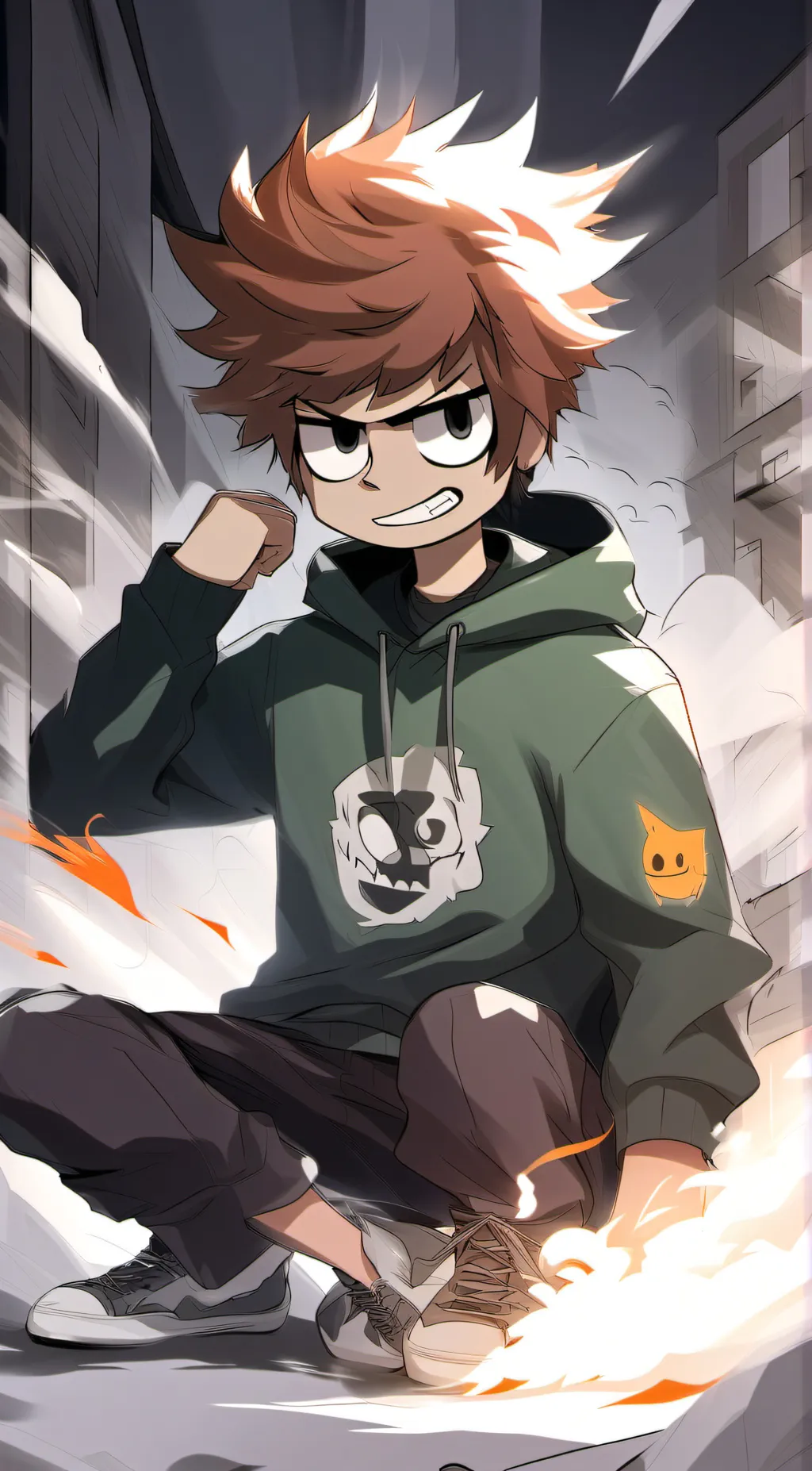 ai character: Eddsworld background