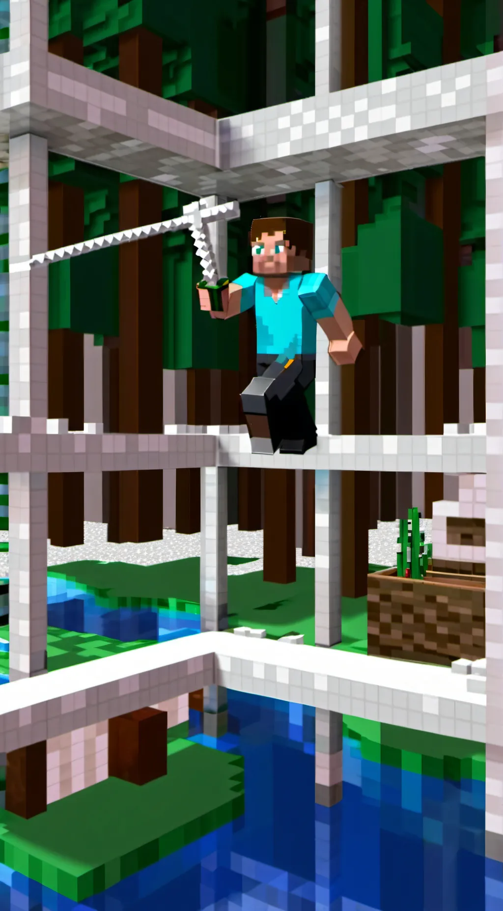 ai character: Steve background