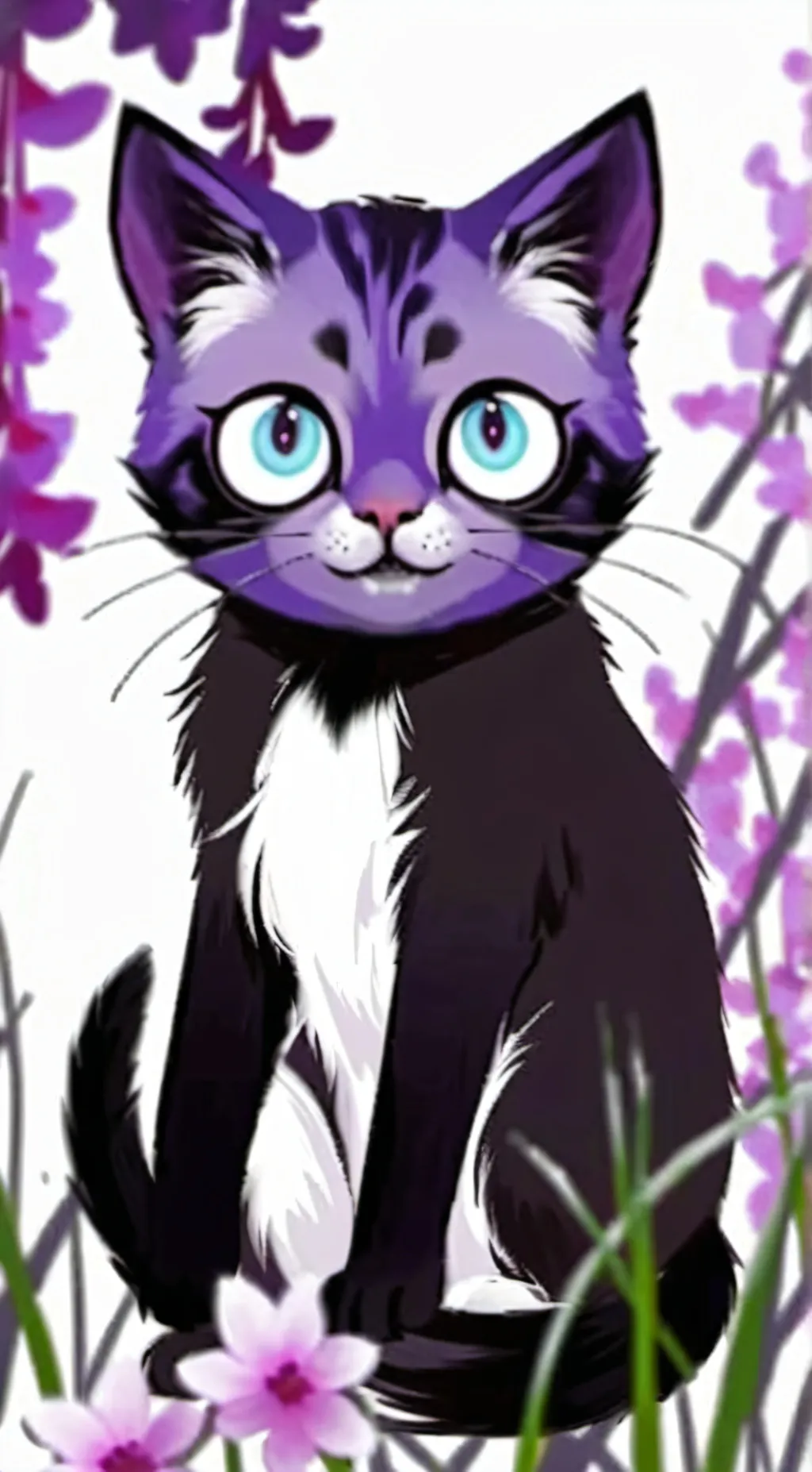 ai character: catnap background