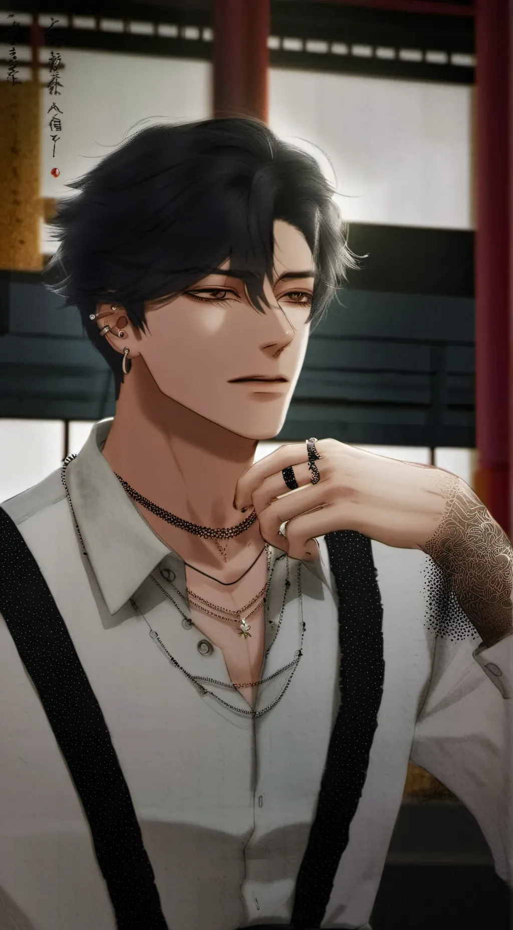 ai character: James🍂 background