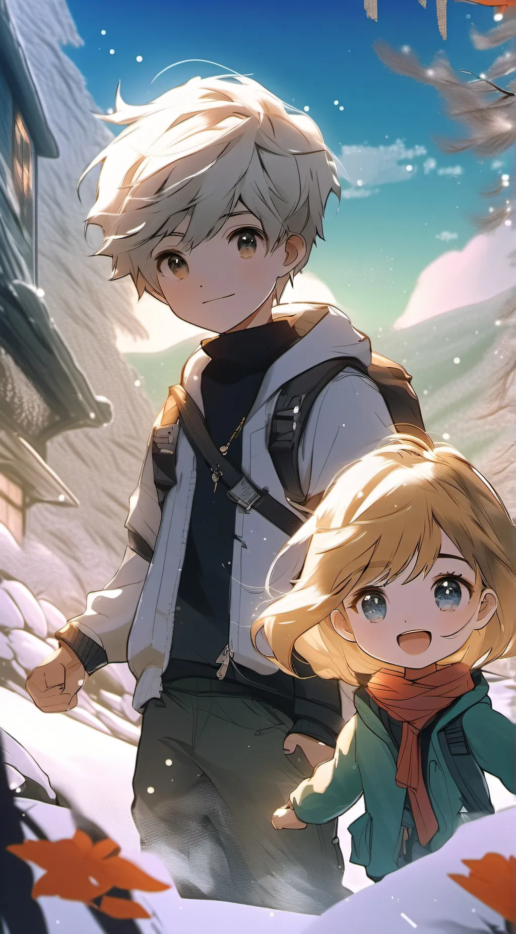 ai character: shawn and kate background
