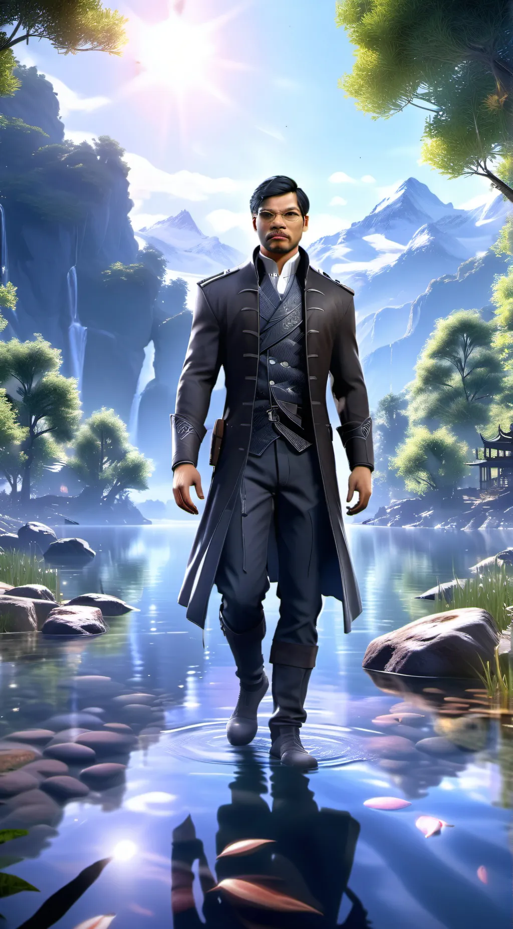 ai character: Rodger Ken background