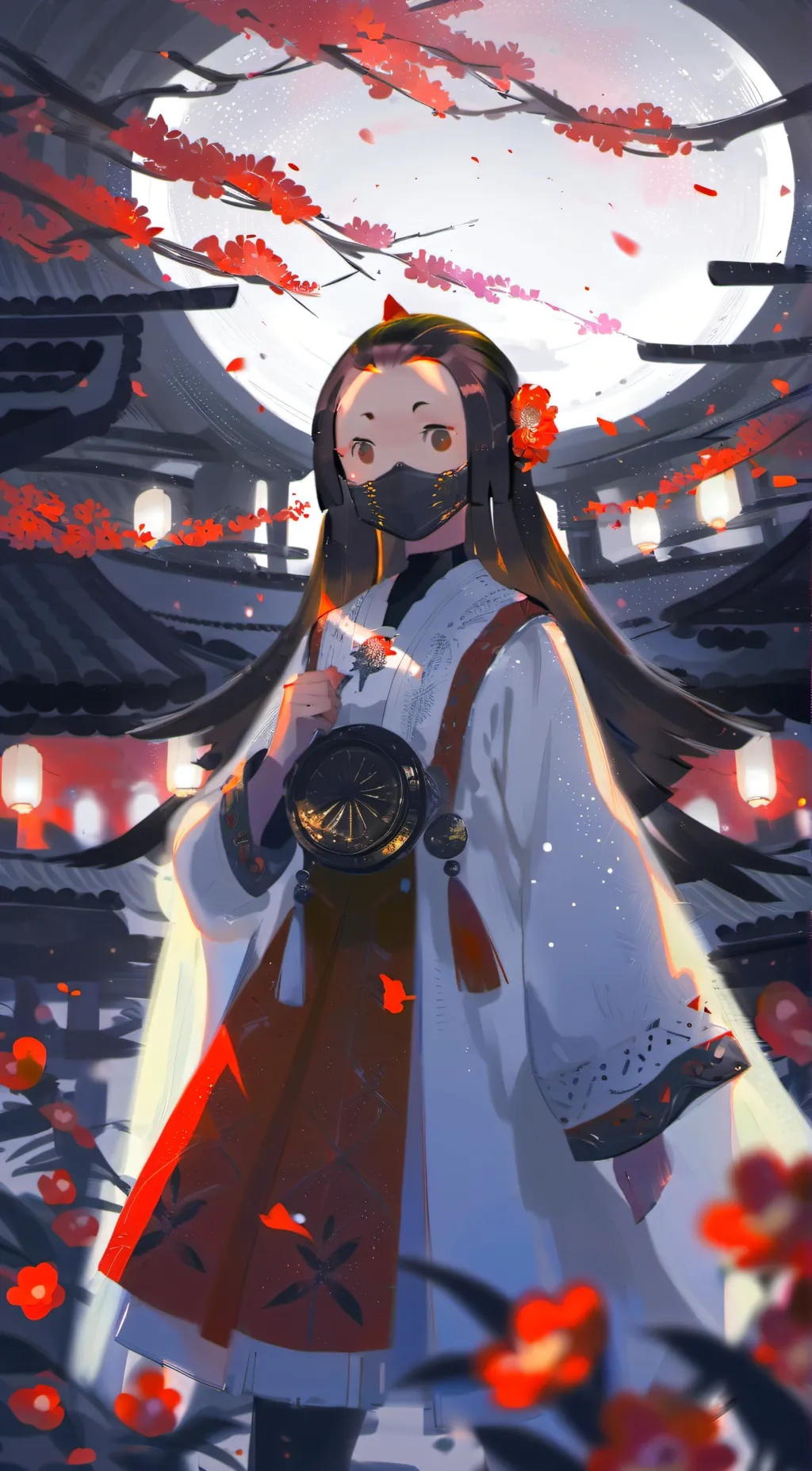 ai character: HASHIRA MEETING! background