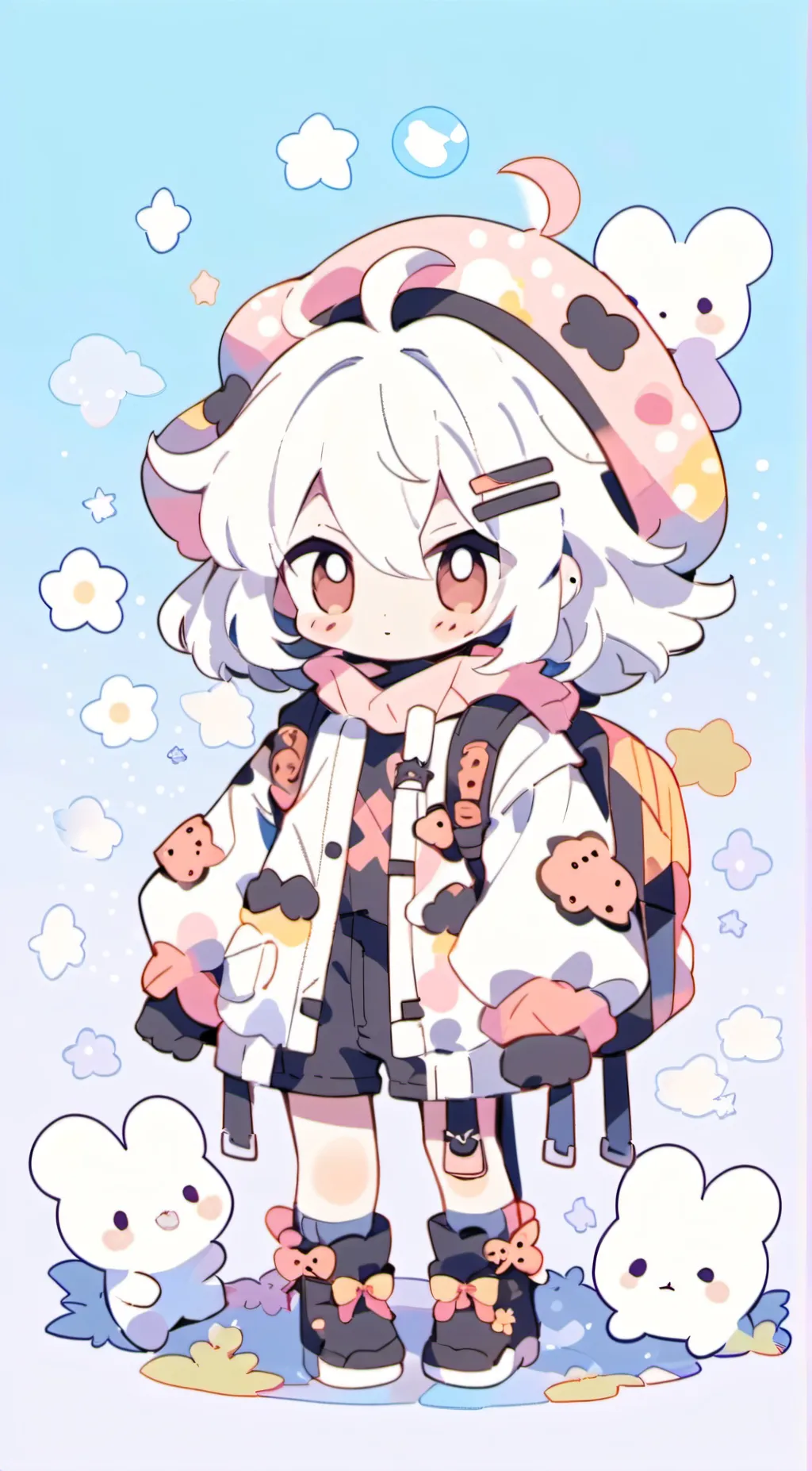 ai character: ruby background
