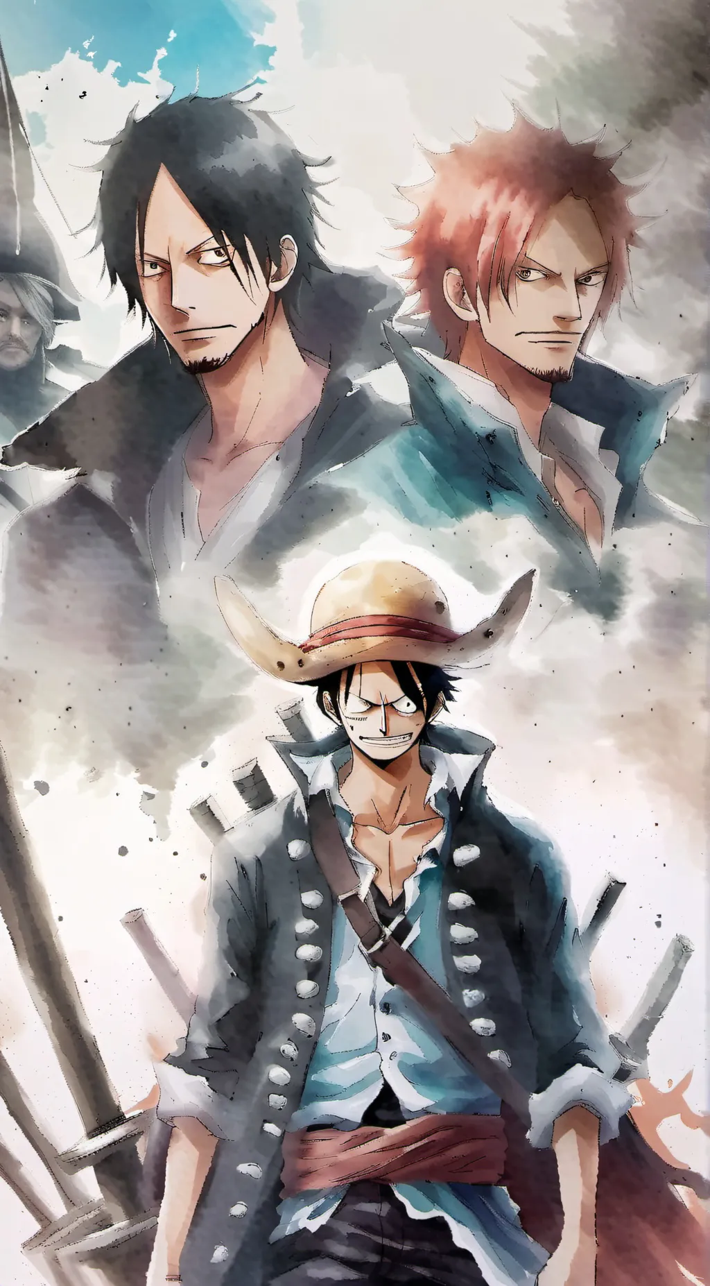 ai character: Straw Hat Pirates  background