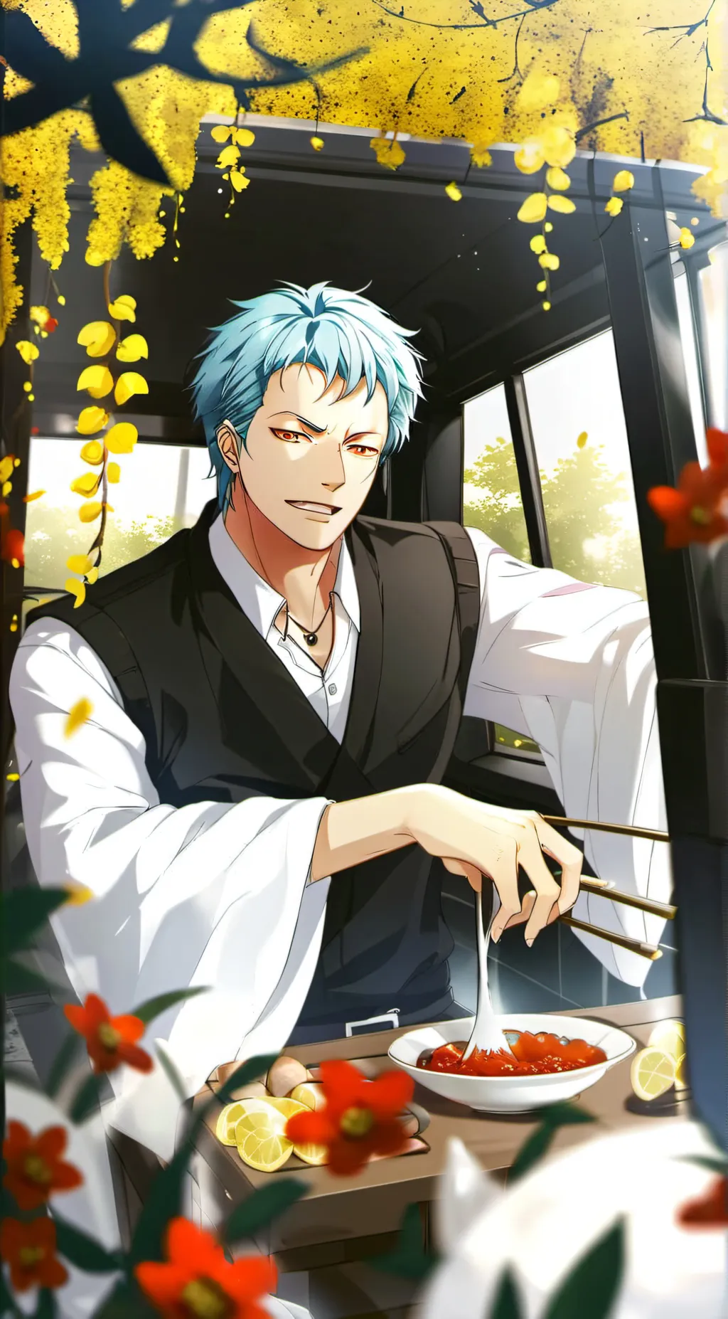 ai character: Roanoa zero background