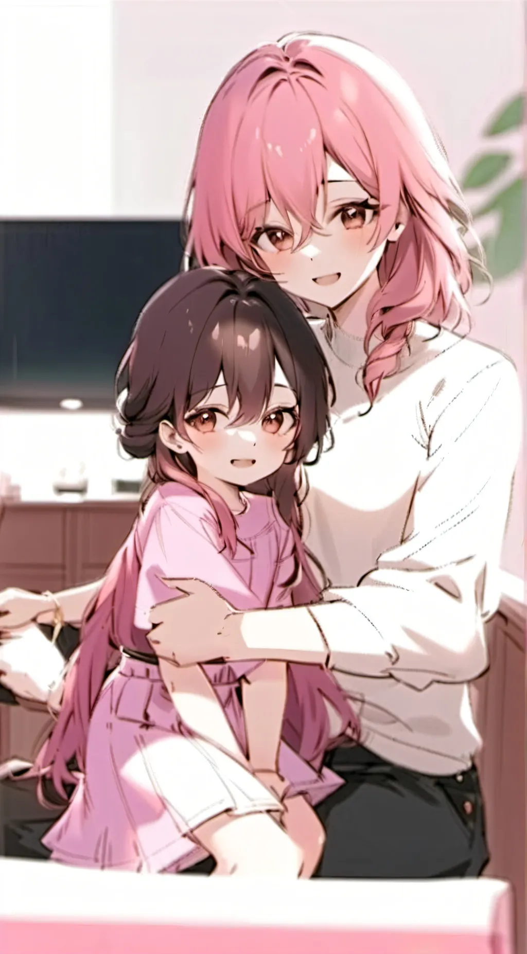 ai character: yumi and moona background