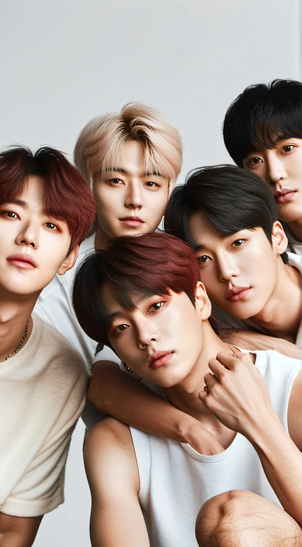 ai character: BTS!!!!! background