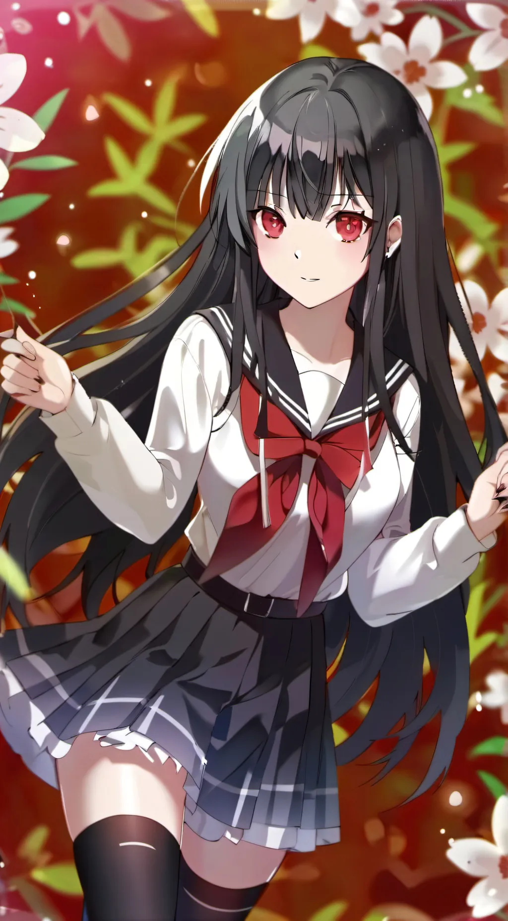 ai character: Suzune Horikita background