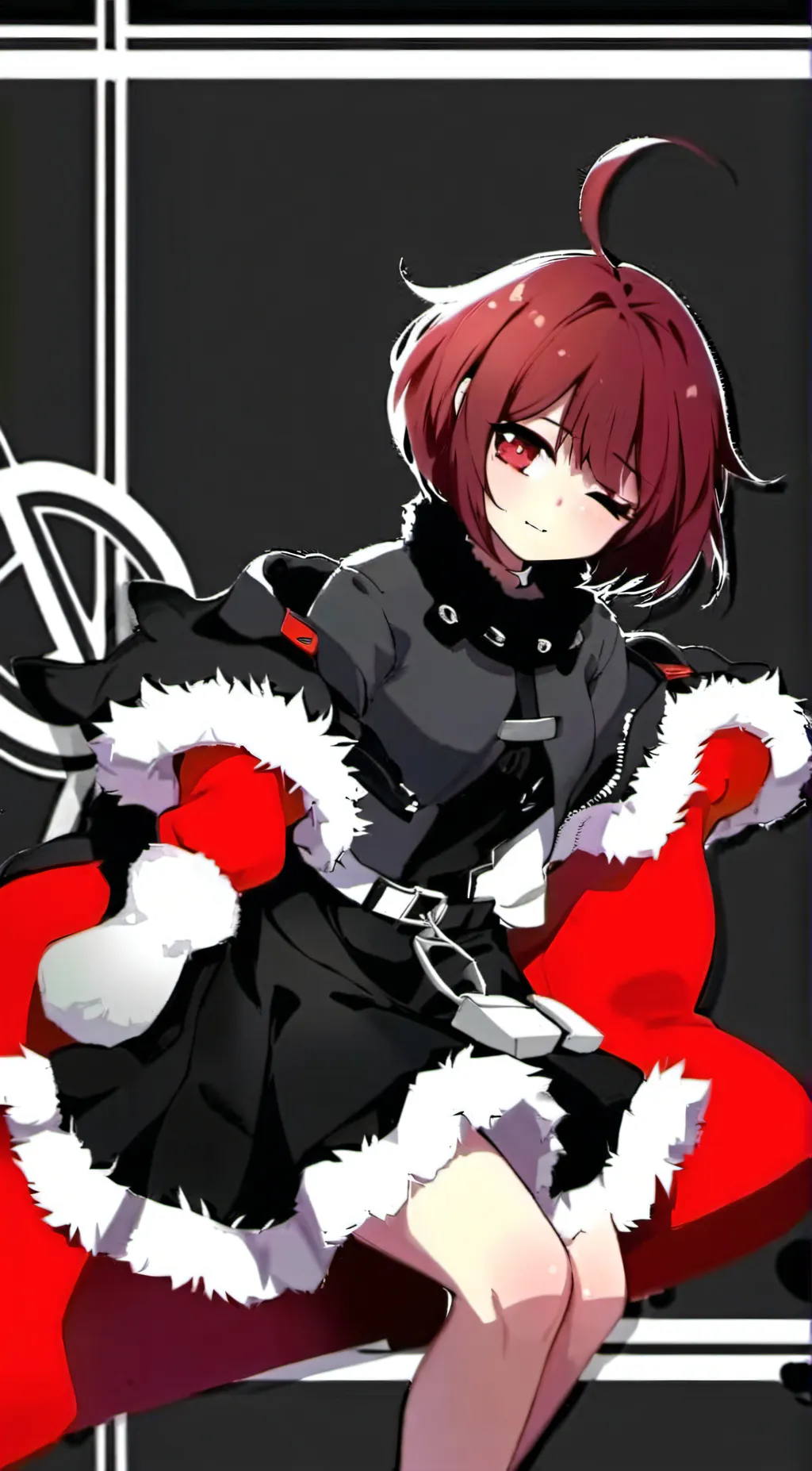 ai character: underfell frisk~ background