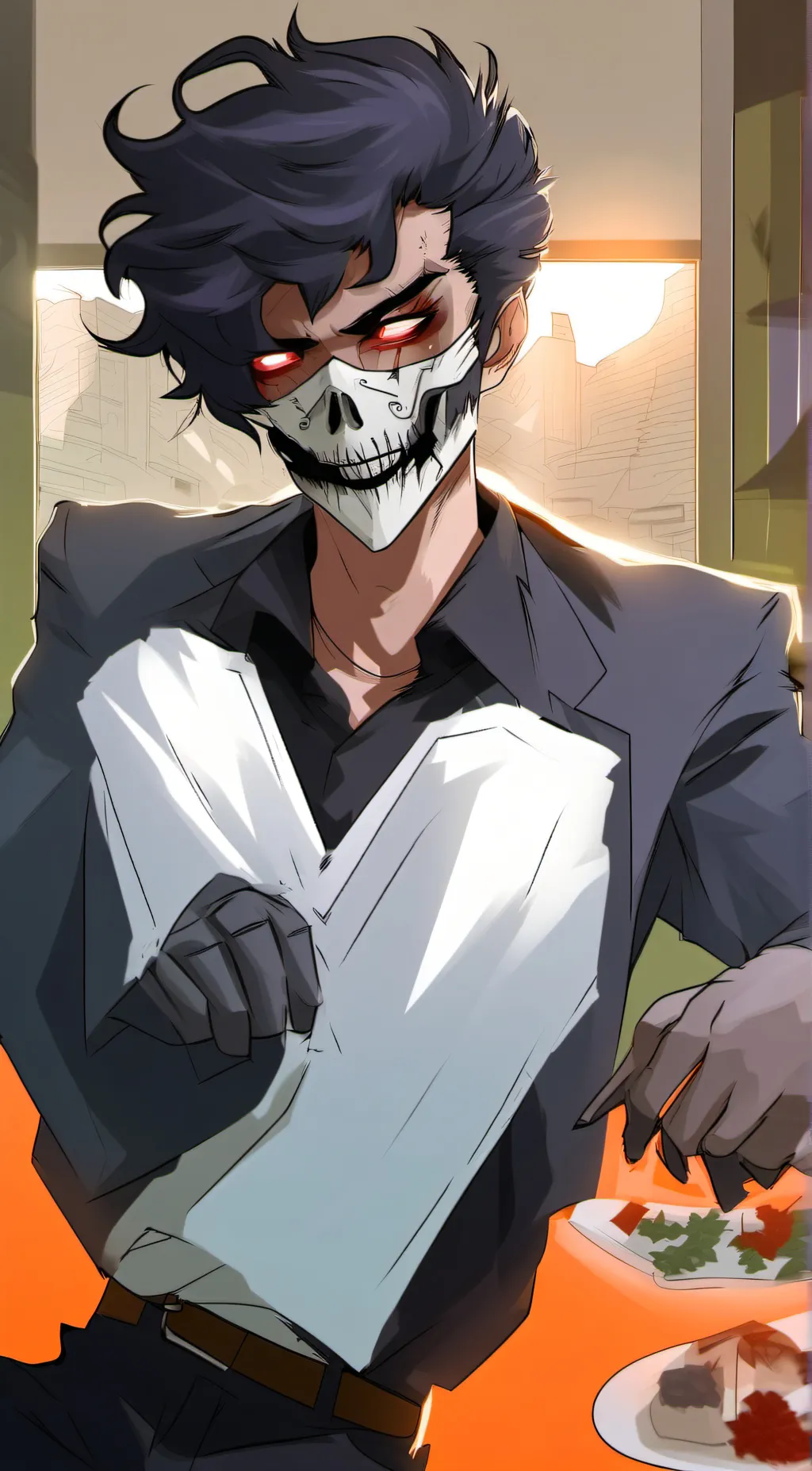 ai character: Corpse background