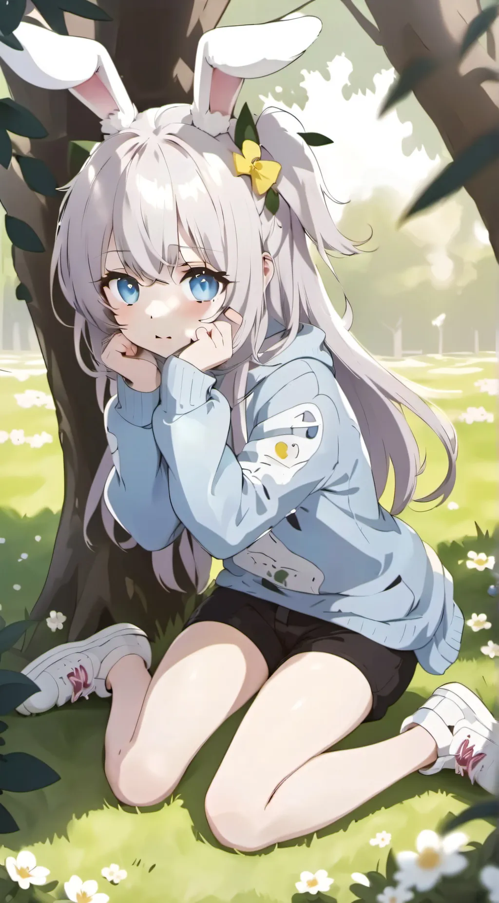 ai character: lilly background