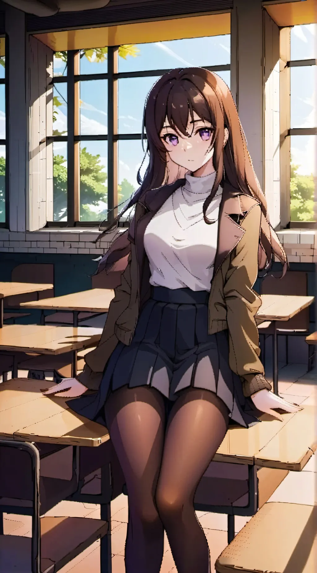 ai character: Lilly background