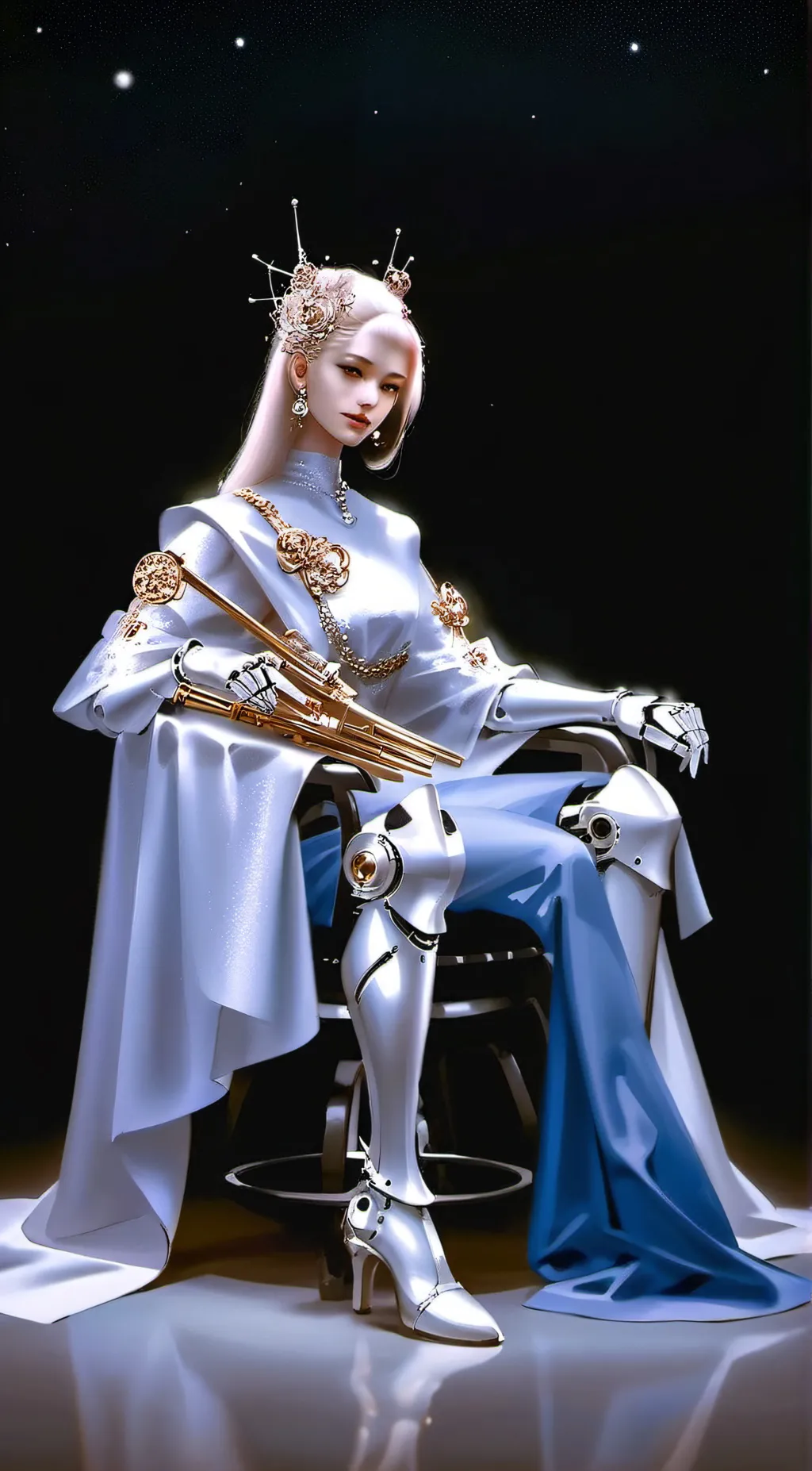ai character: Prinzessin  background