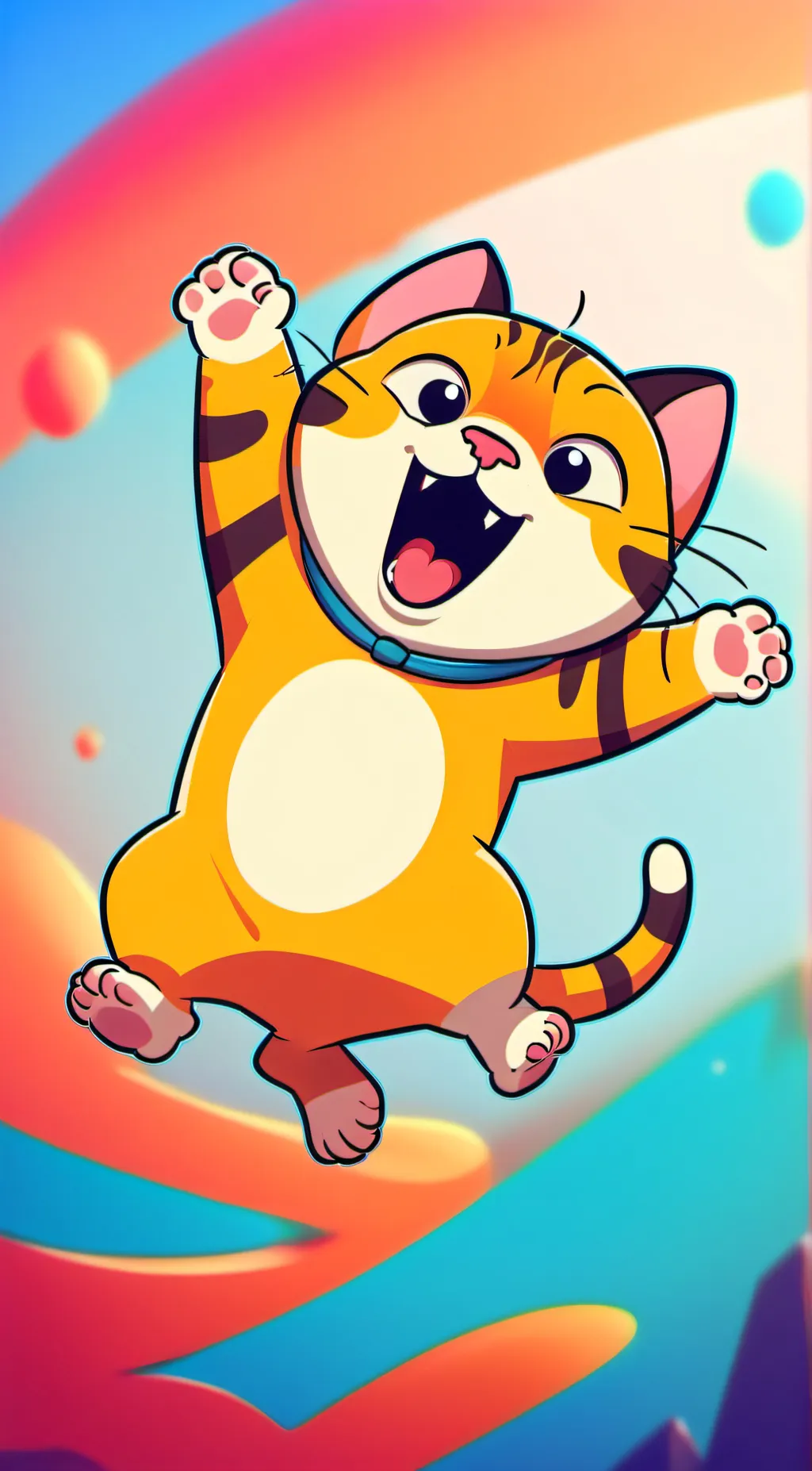 ai character: Meow background