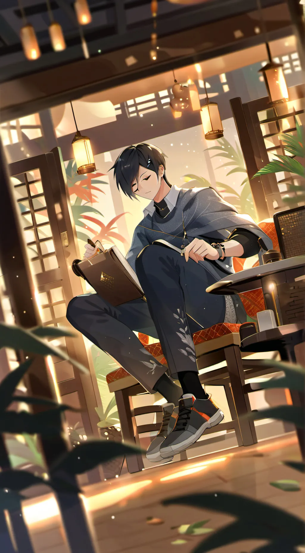 ai character: Alex background