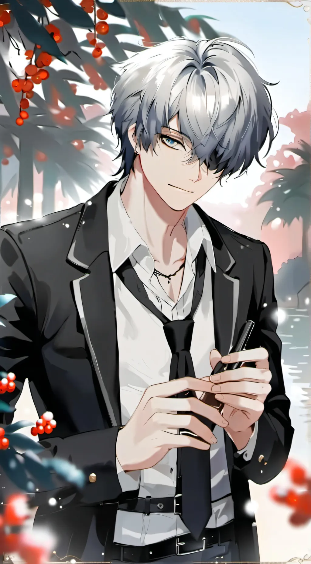 ai character: Chris background