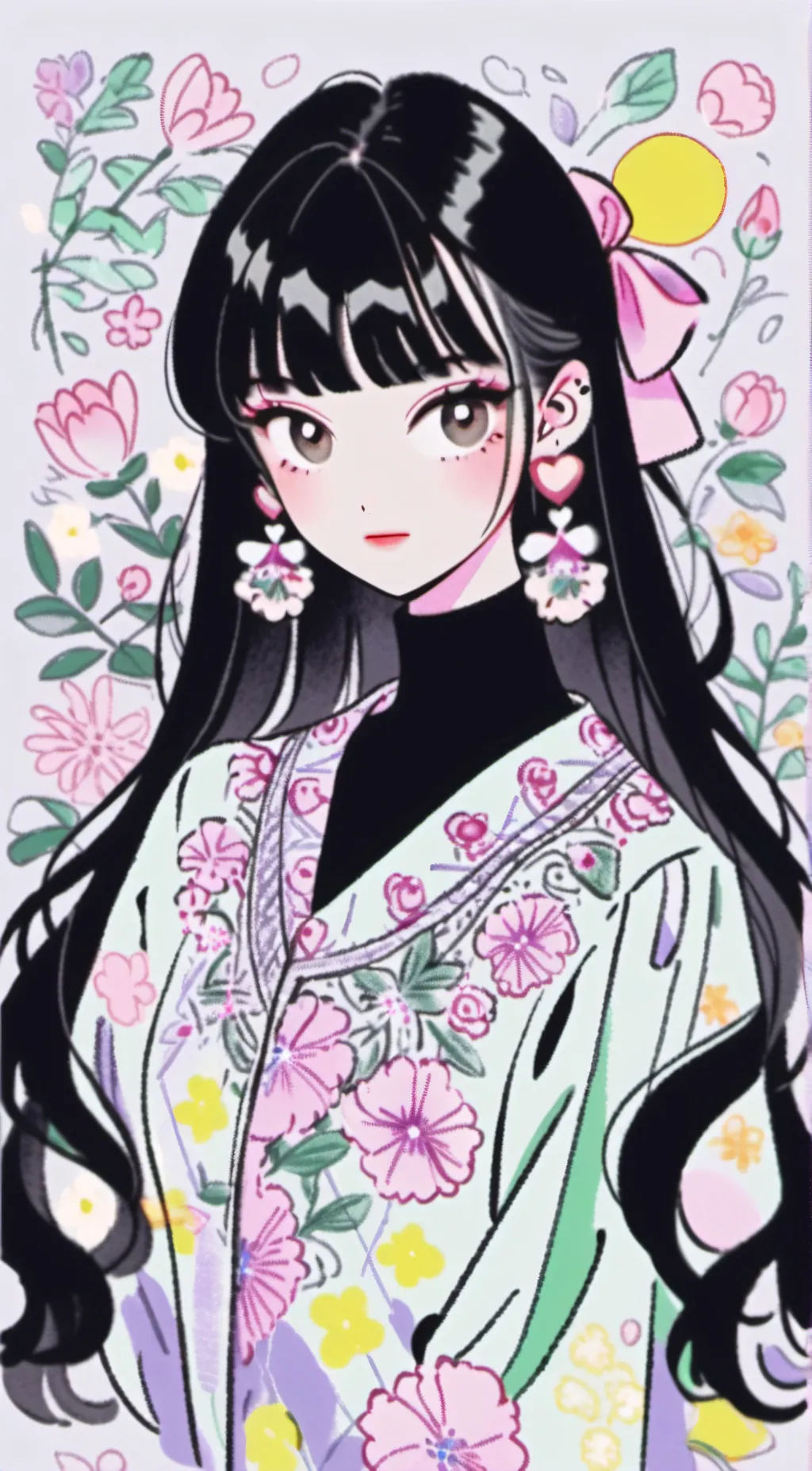 ai character: Kenia background