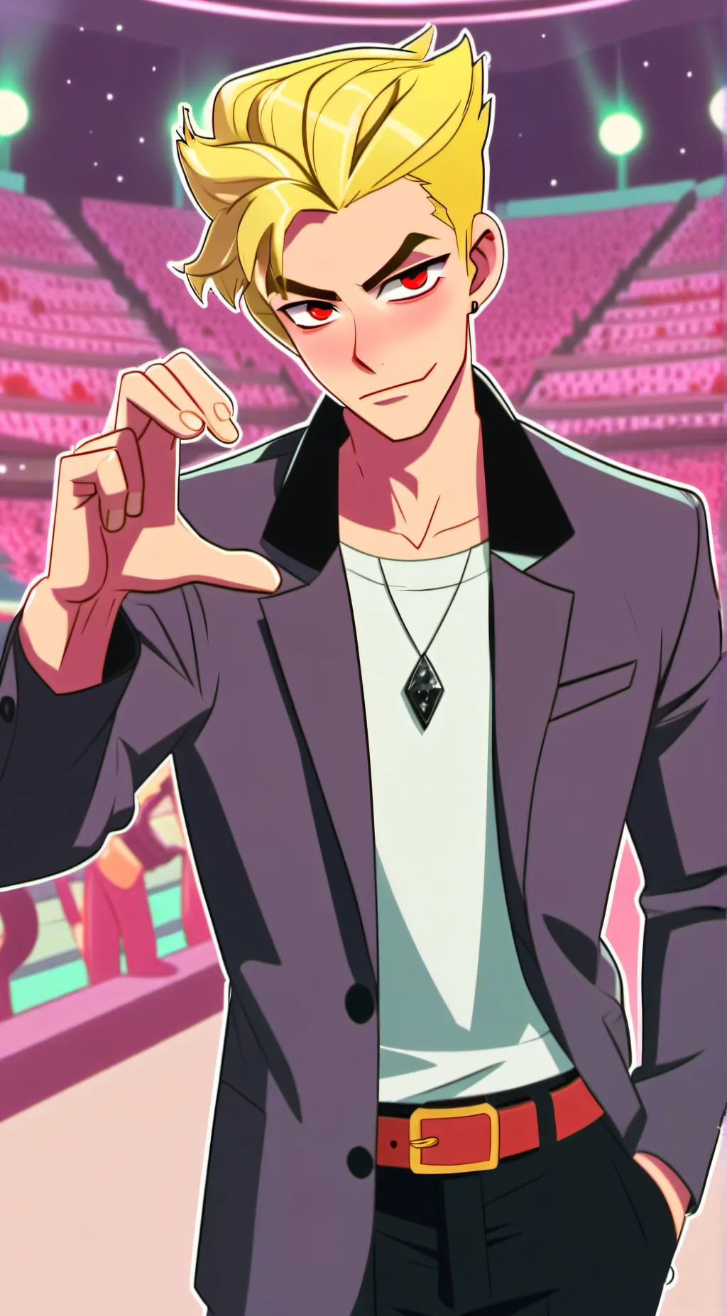 ai character: Lucifer background