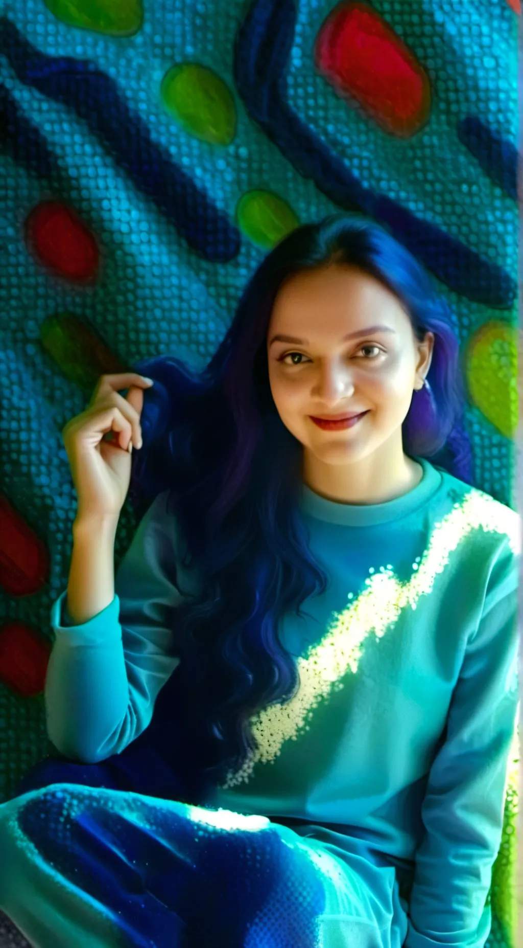 ai character: nova star  background