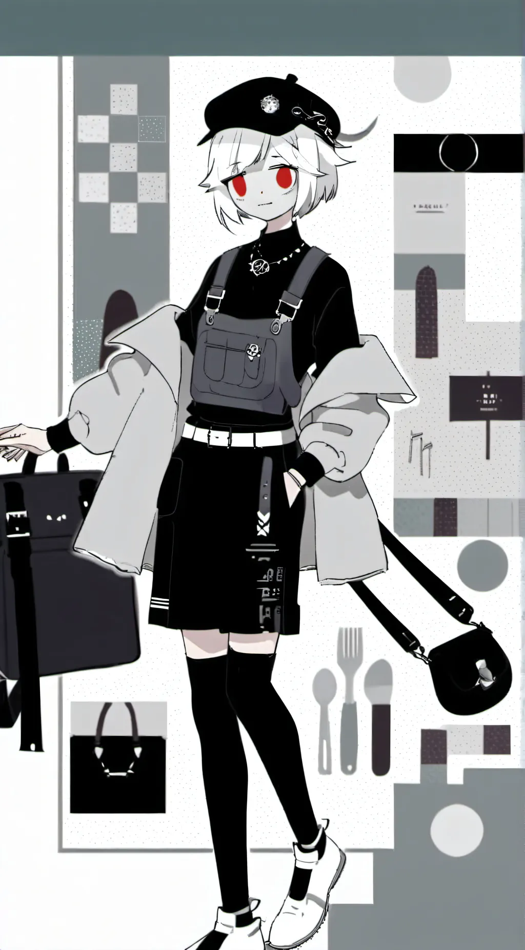 ai character: lizzie  background