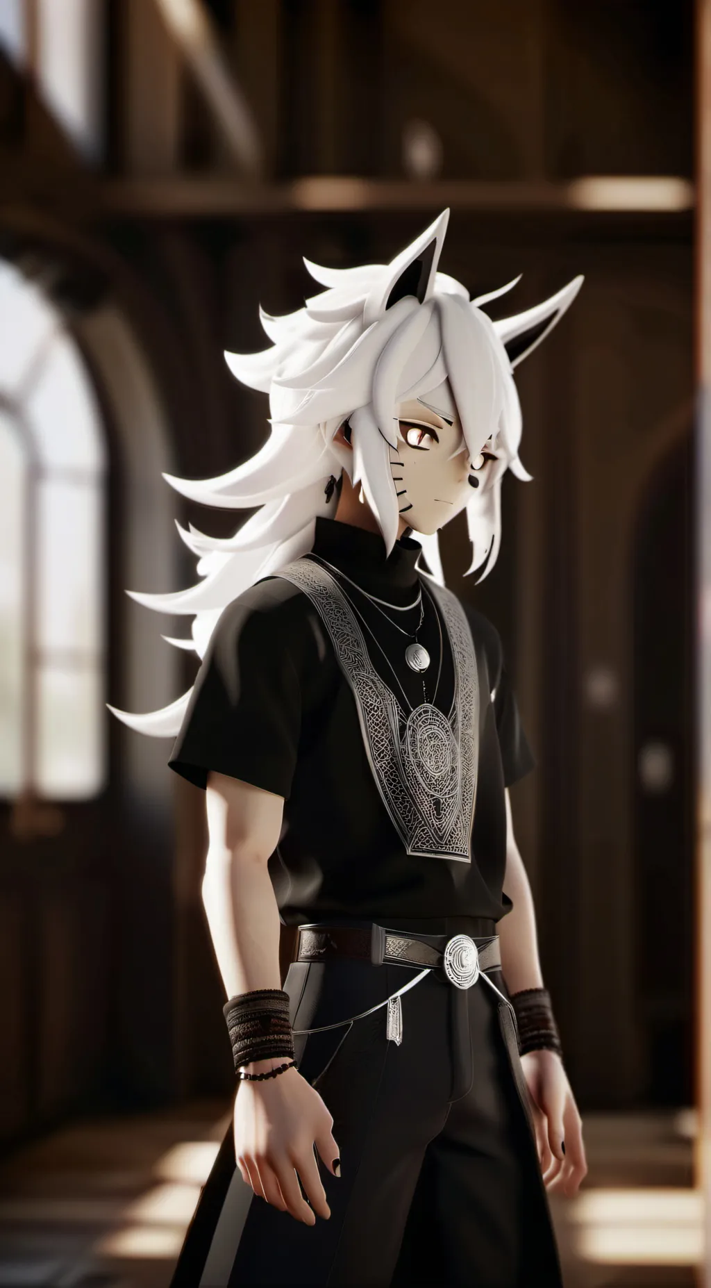 ai character: Oliver background