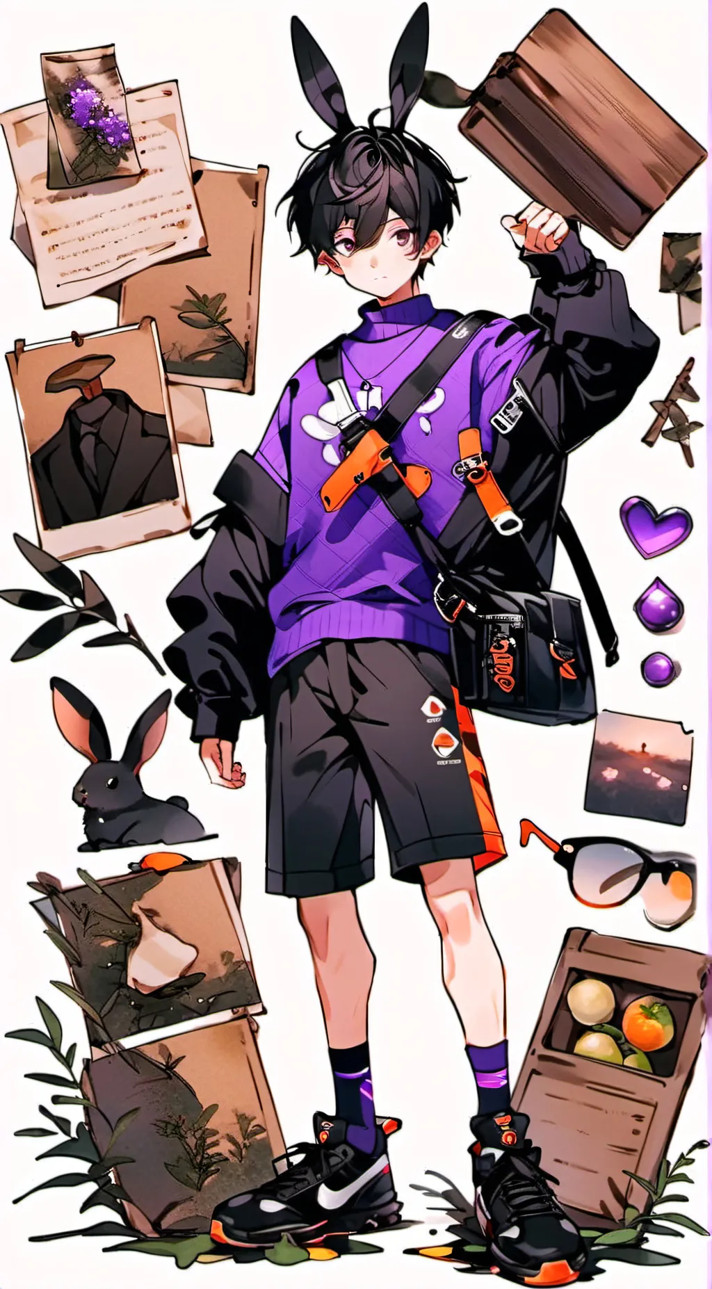 ai character: Jeremy Fnaf background