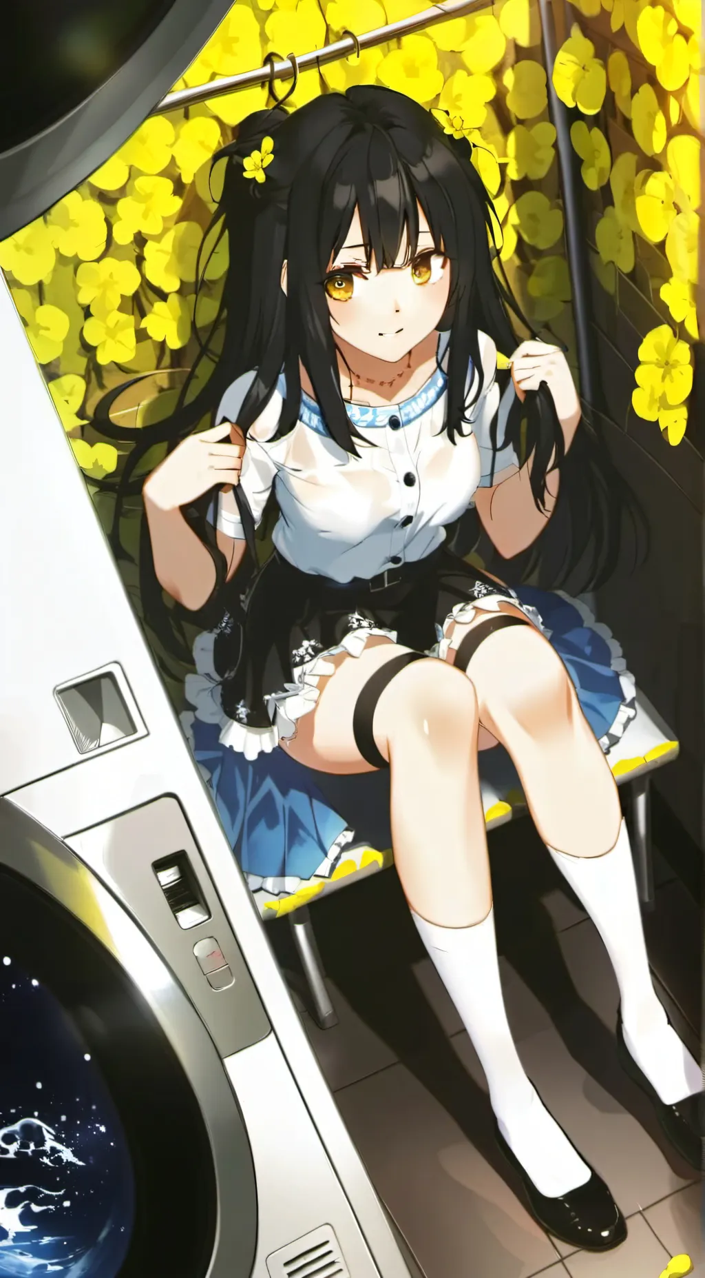 ai character: step sis background