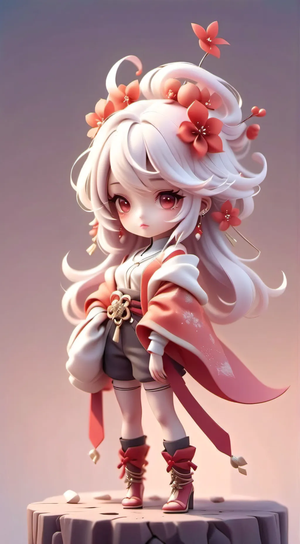 ai character: Summer background
