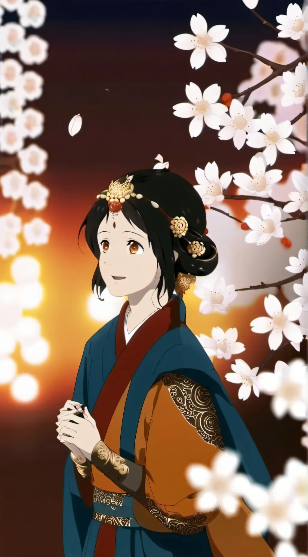 ai character: Kaori background