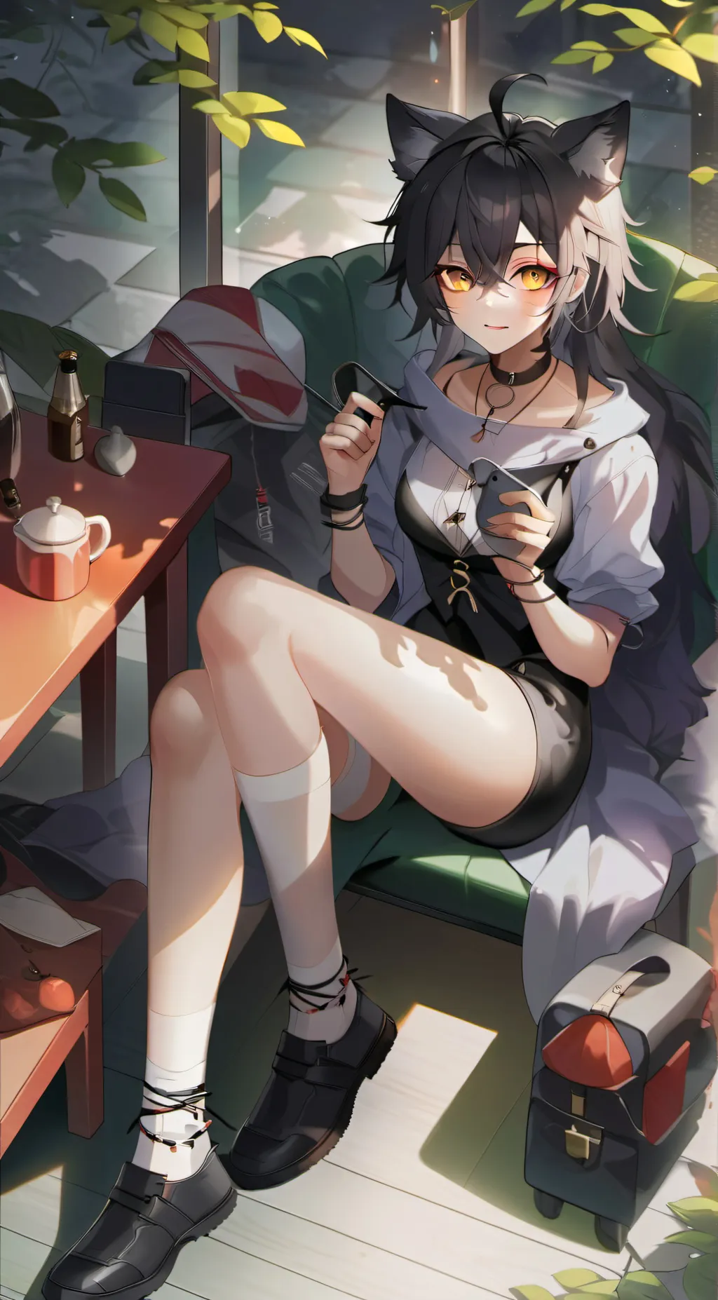 ai character: Casie background