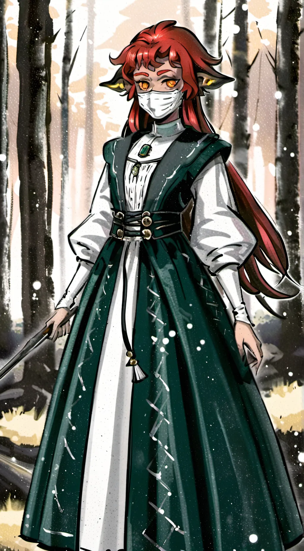 ai character: Poly background