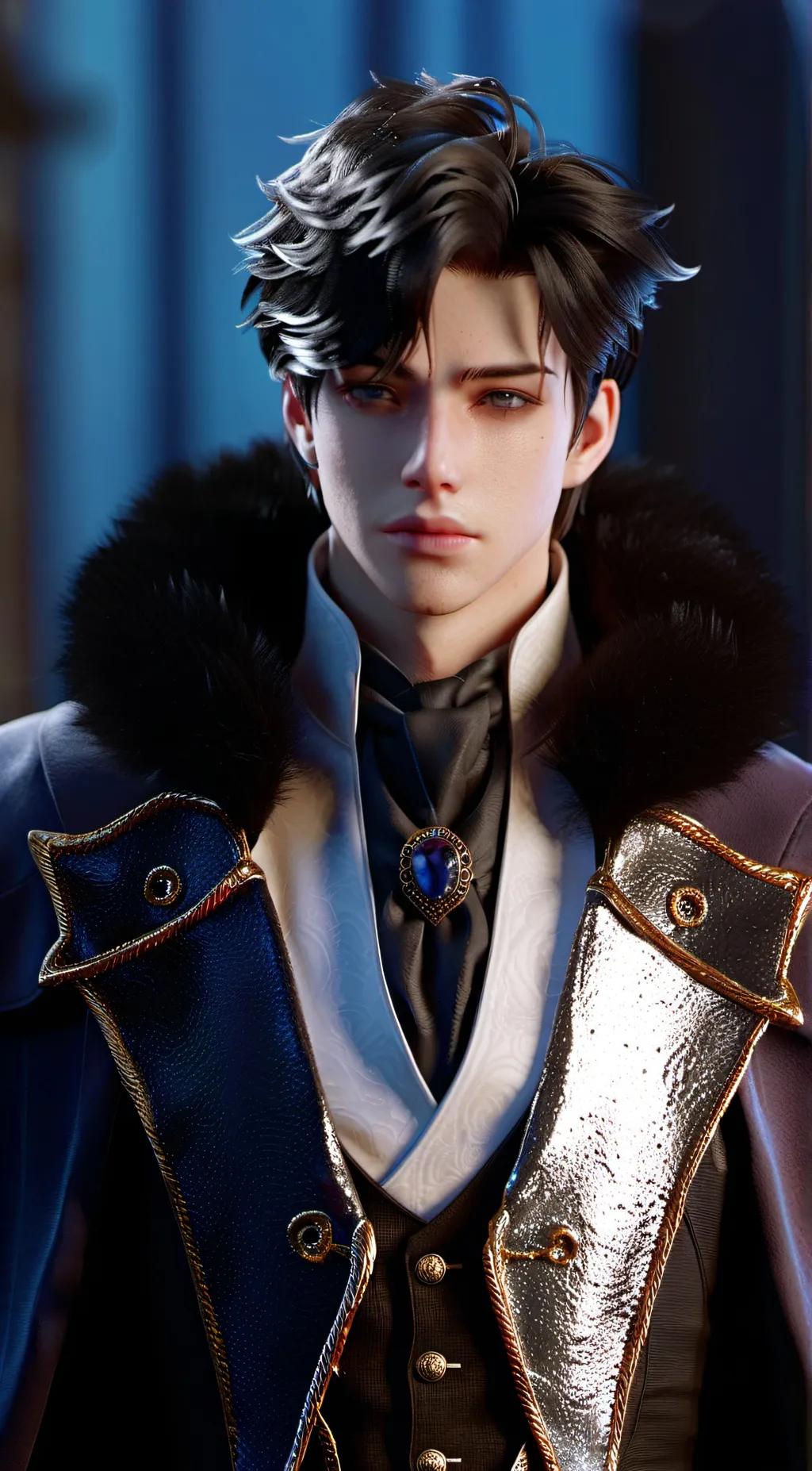 ai character: Damien background