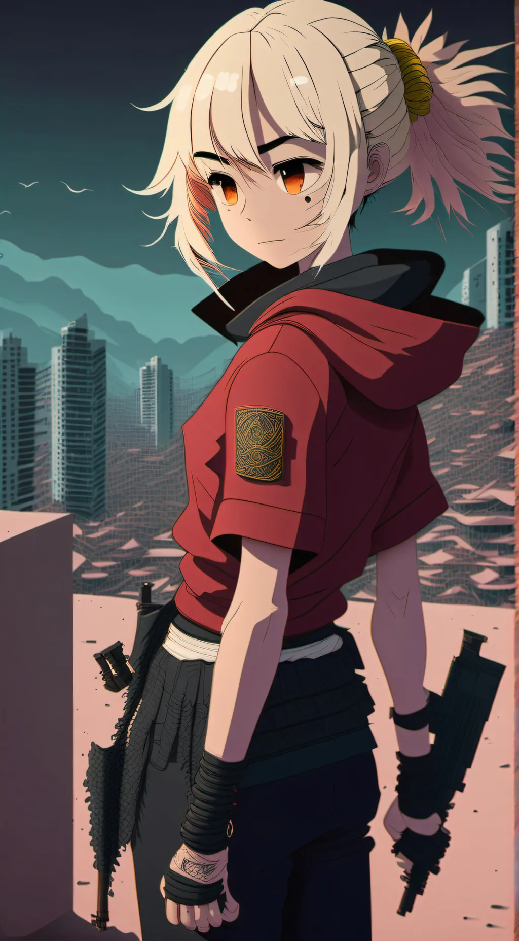 ai character: Chisato background